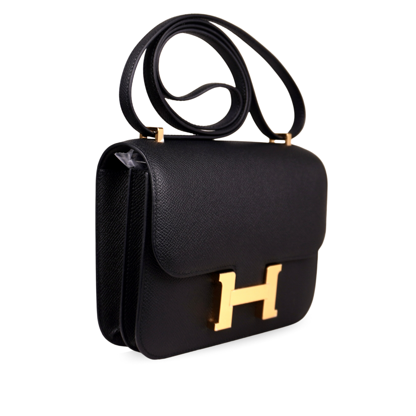 Hermès Constance 18 Black Epsom with Gold Hardware