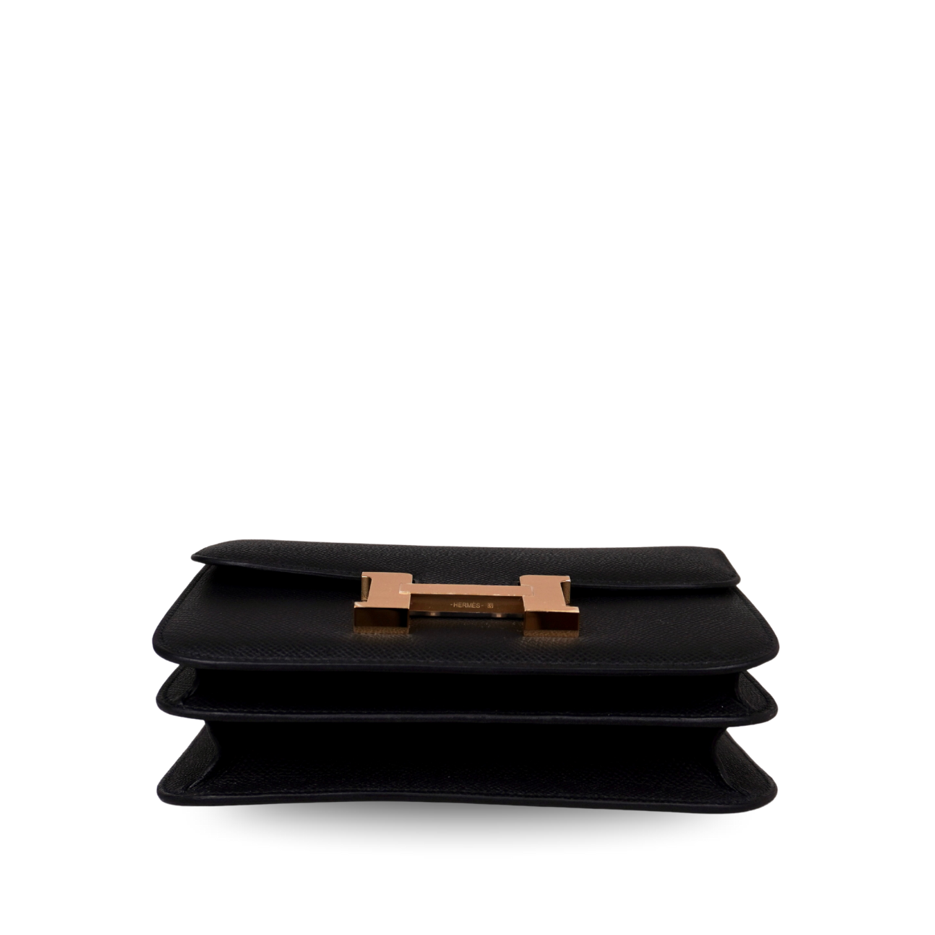 Hermès Constance 18 Black Epsom with Gold Hardware