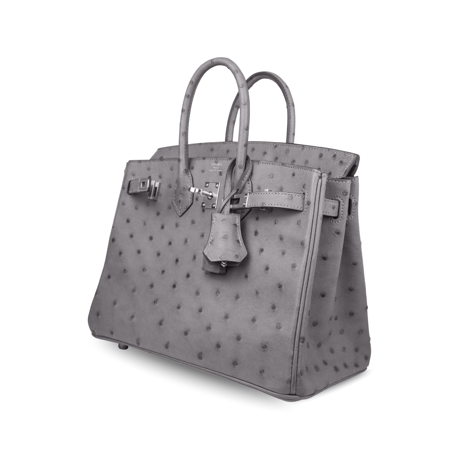 Hermès Birkin Ostrich Gris Tourterelle