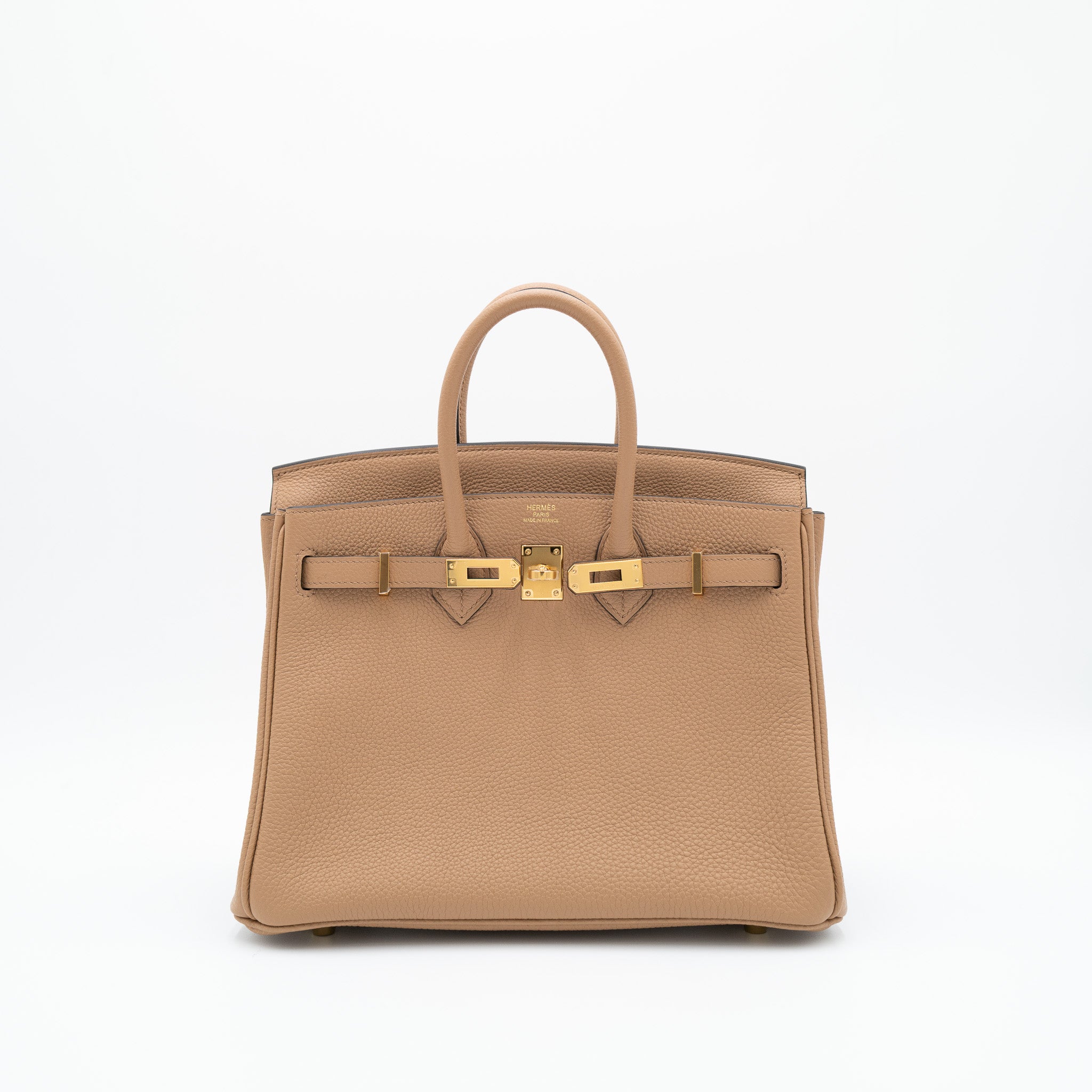 Hermès Birkin 25 Togo Chai with Gold Hardware