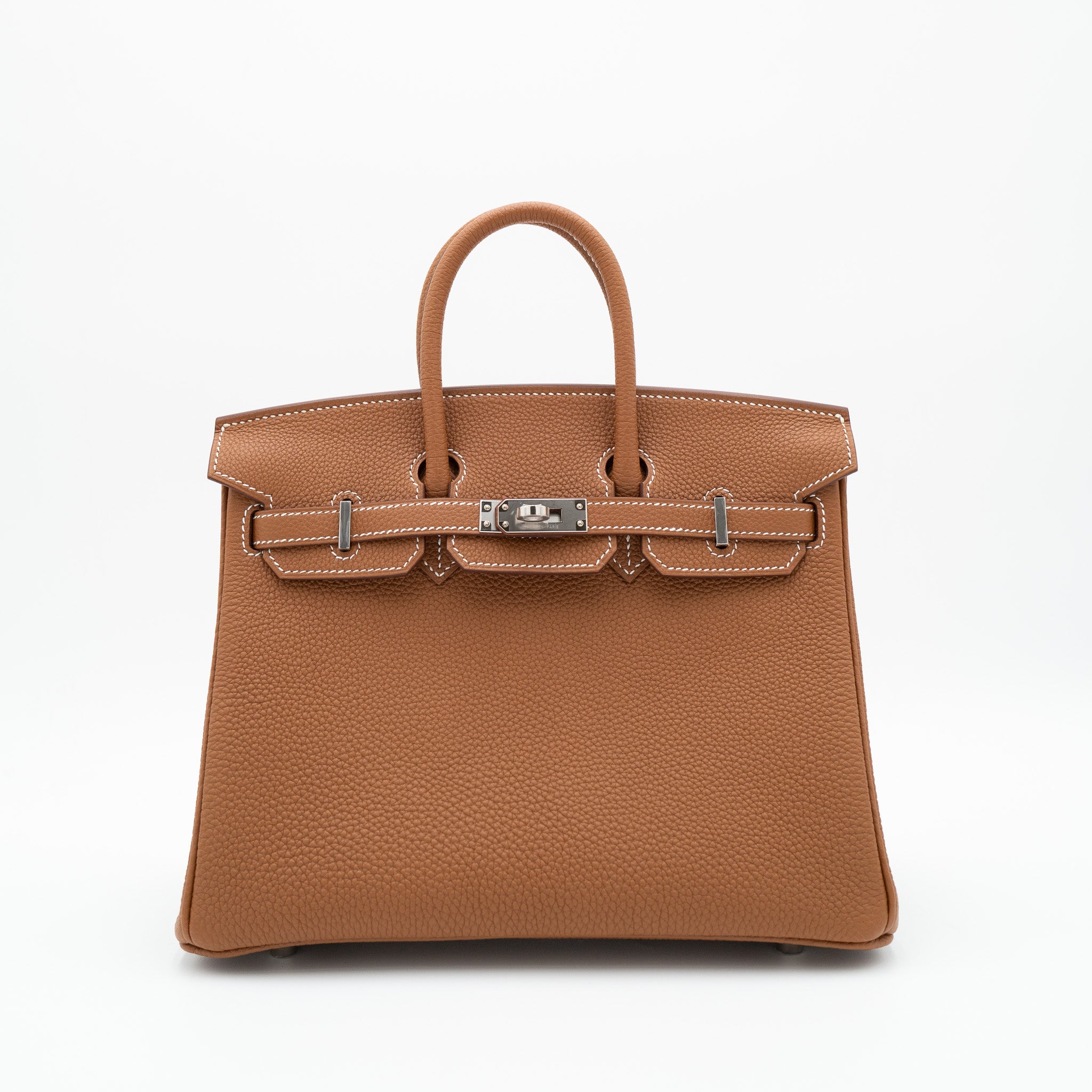 Hermès Birkin 25 Retourne in Gold Togo with Gold Hardware