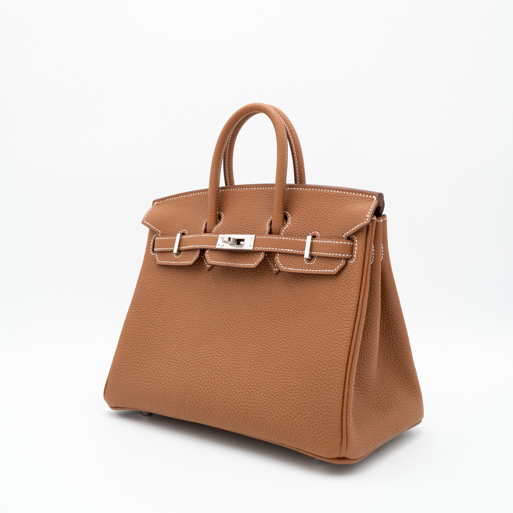 Hermès Birkin 25 Retourne in Gold Togo with Gold Hardware