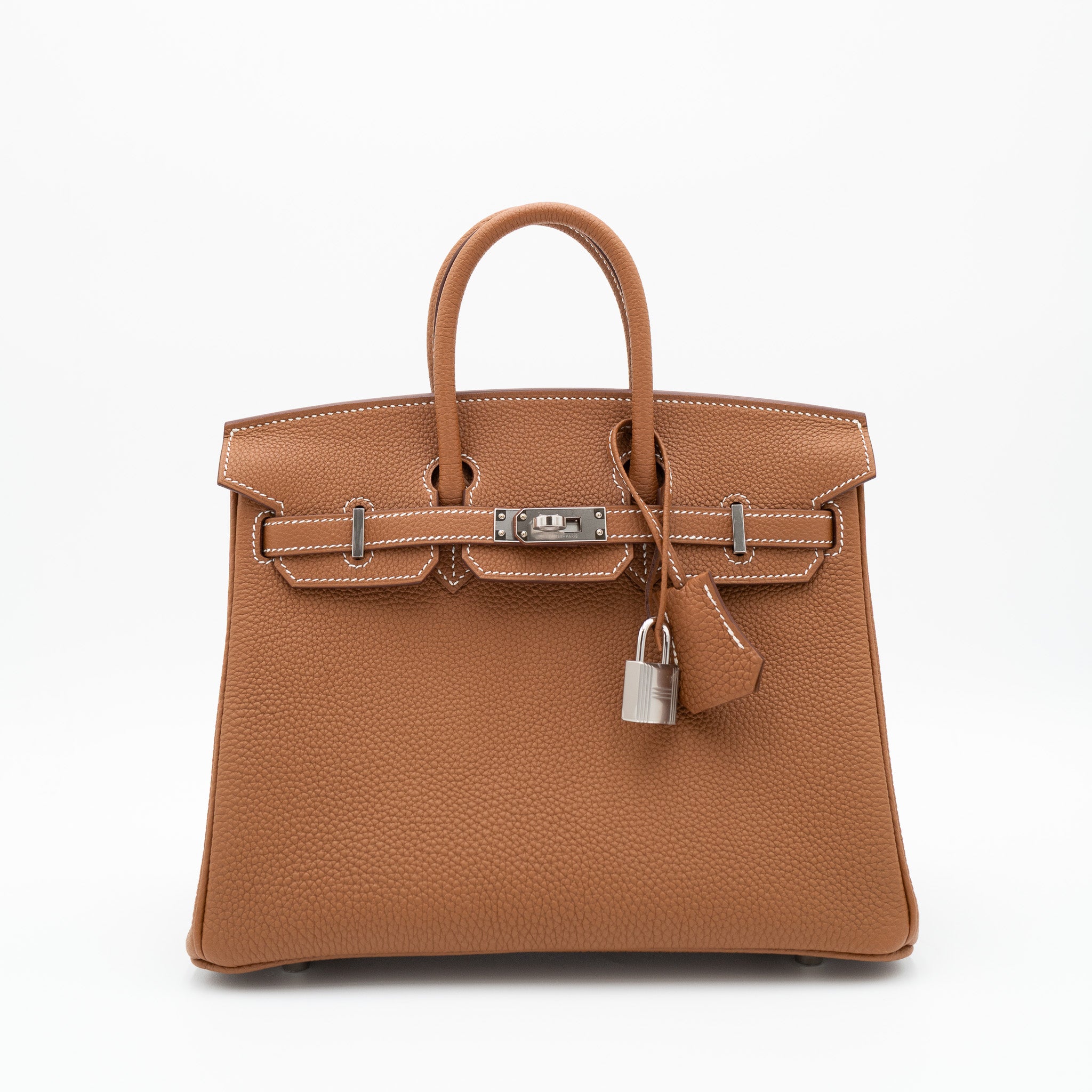Hermès Birkin 25 Retourne in Gold Togo with Gold Hardware