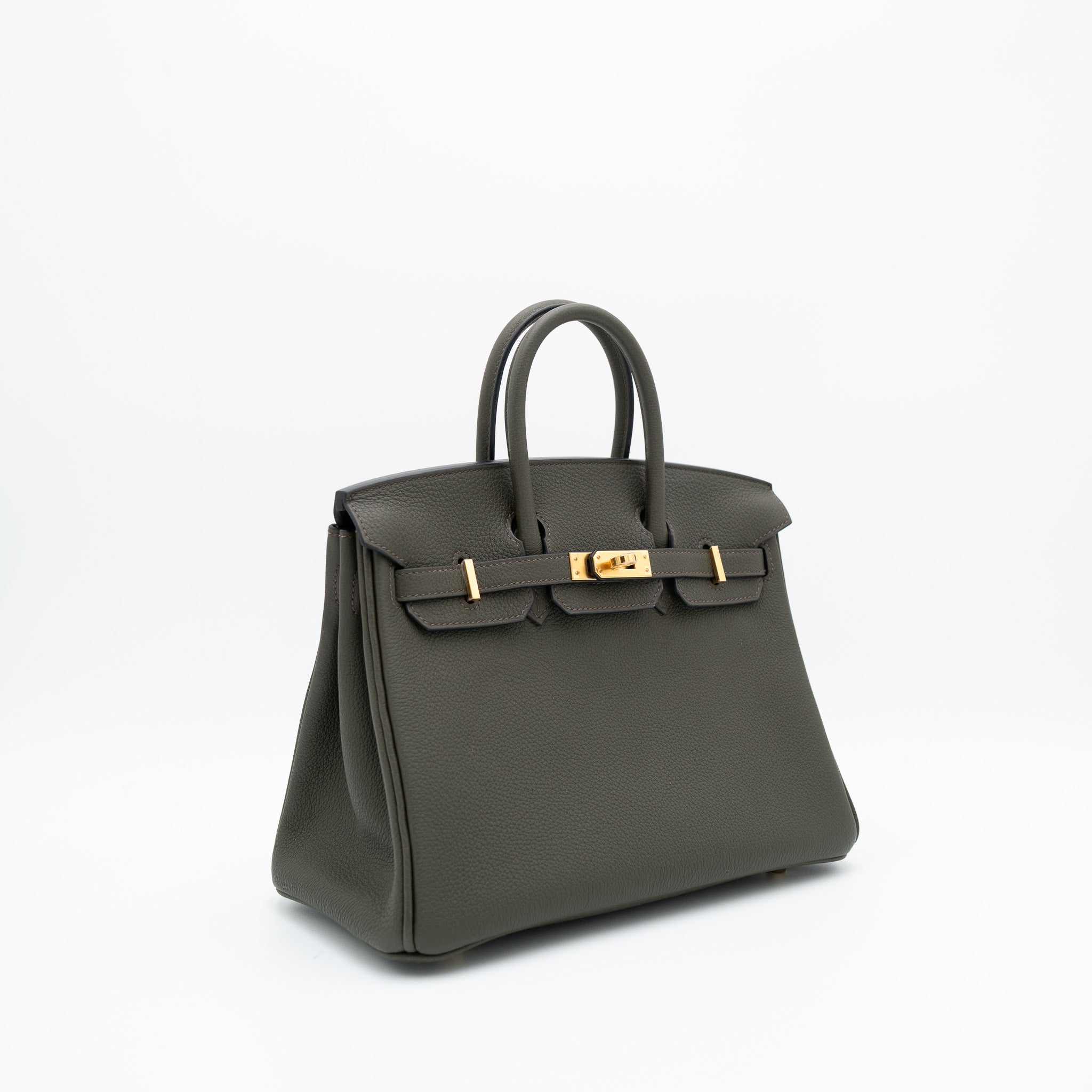 Hermès Birkin 25 Vert de Gris Togo with Gold Hardware