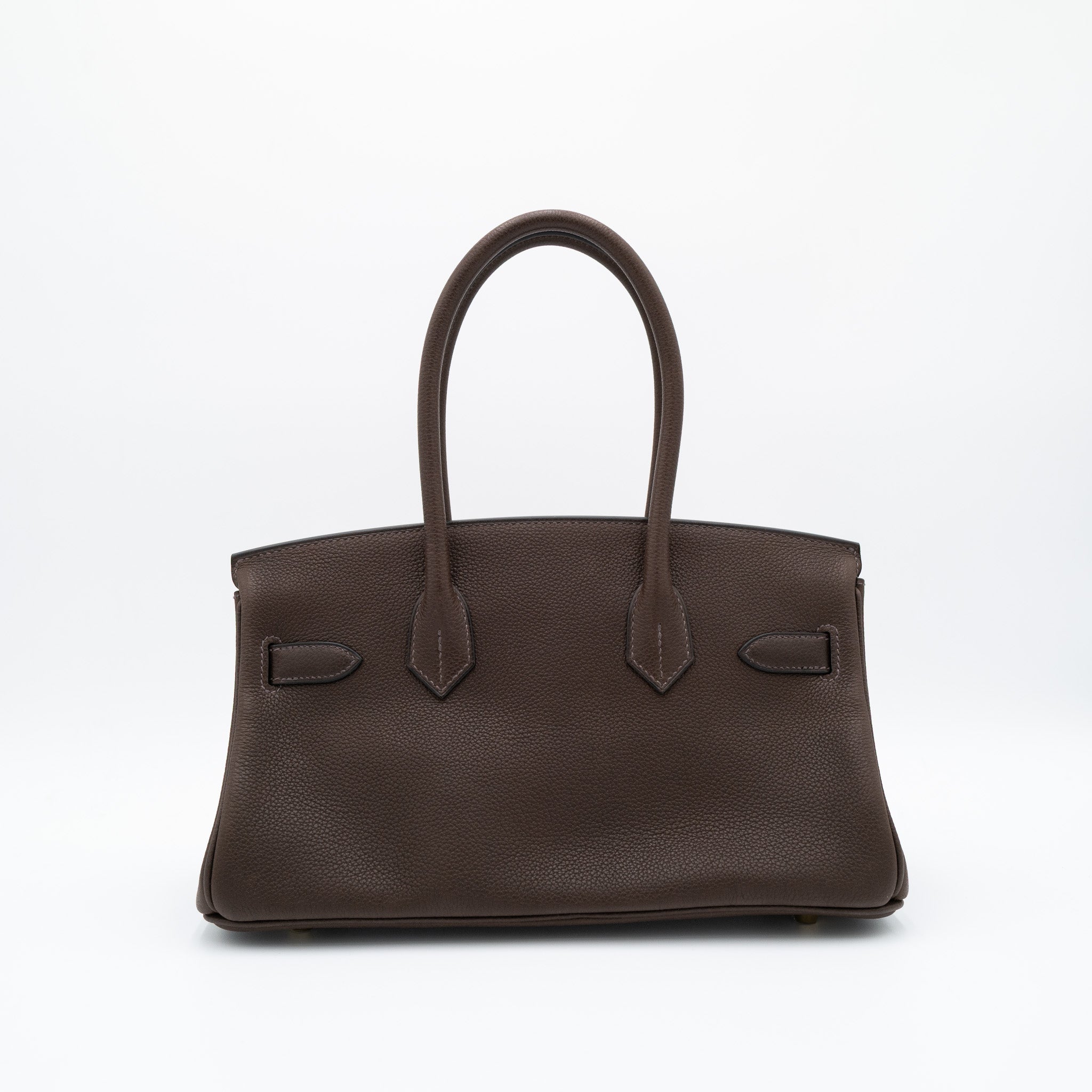 Hermès Birkin 29 Barenia Faubourg Ebene Gold Hardware