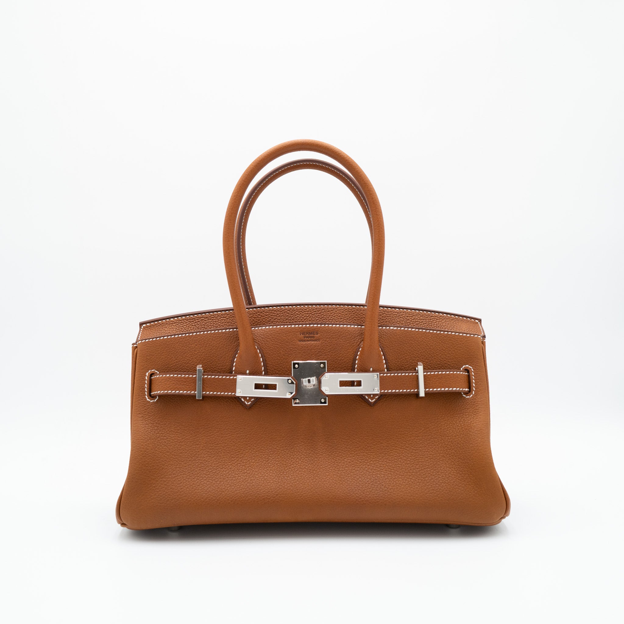 Hermès Birkin 29 Barenia Fauve with Palladium Hardware