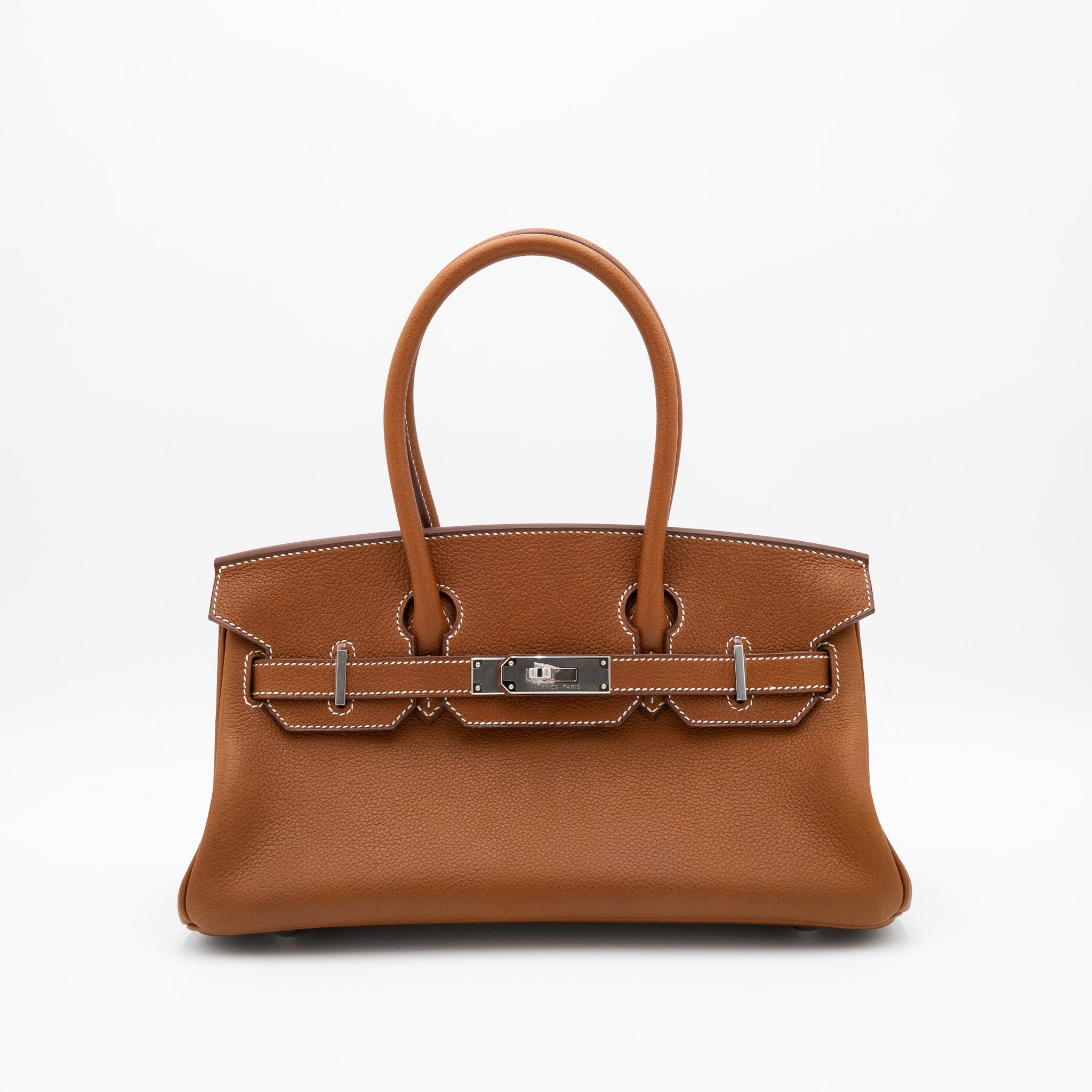 Hermès Birkin 29 Barenia Fauve with Palladium Hardware
