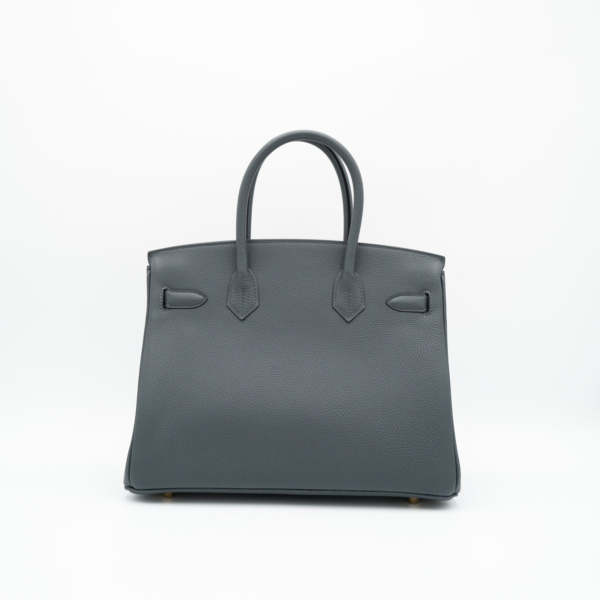 Hermès Birkin 30 Retourne in Vert Mangrove Togo with Permabrass Hardware