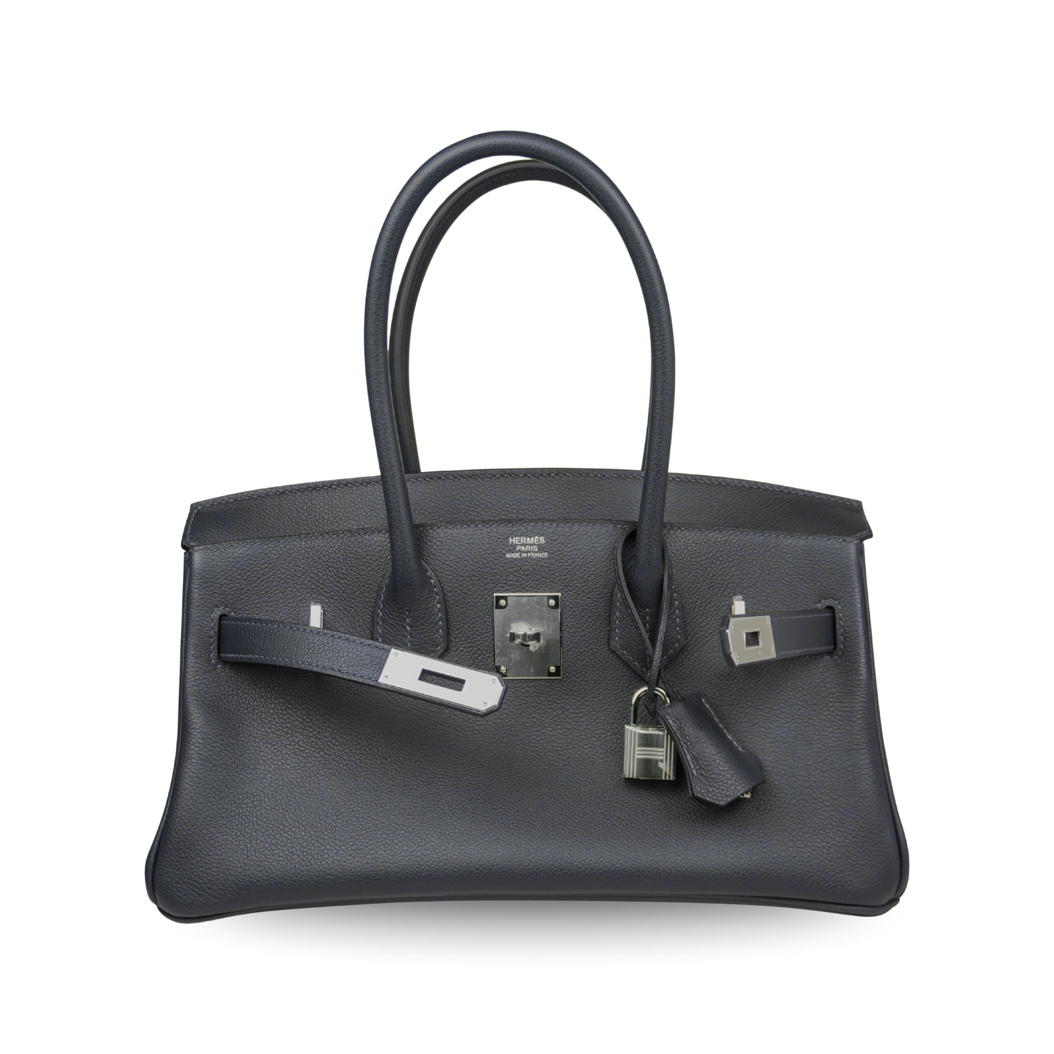 Birkin 29 Light 'Shoulder" Caban Evercolor Palladium