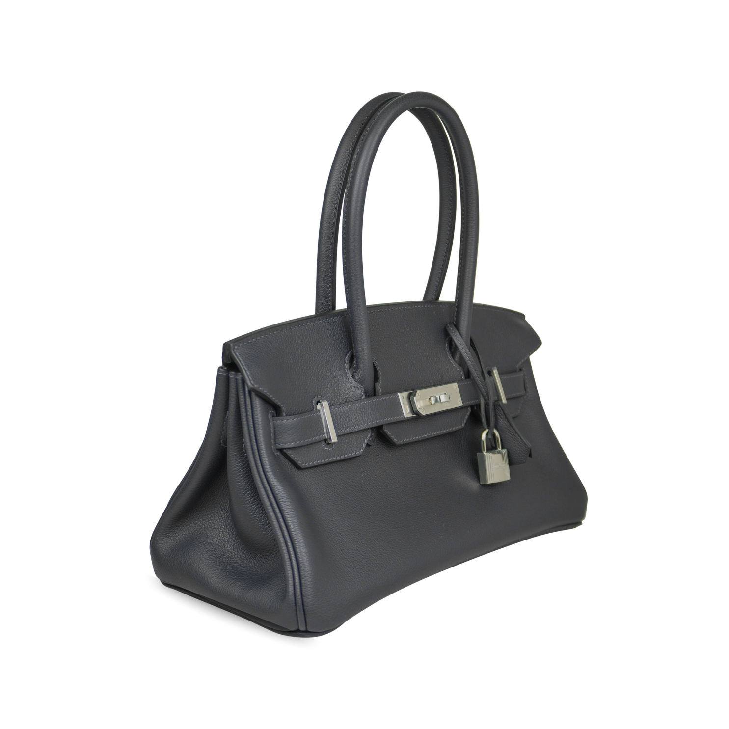 Birkin 29 Light 'Shoulder" Caban Evercolor Palladium