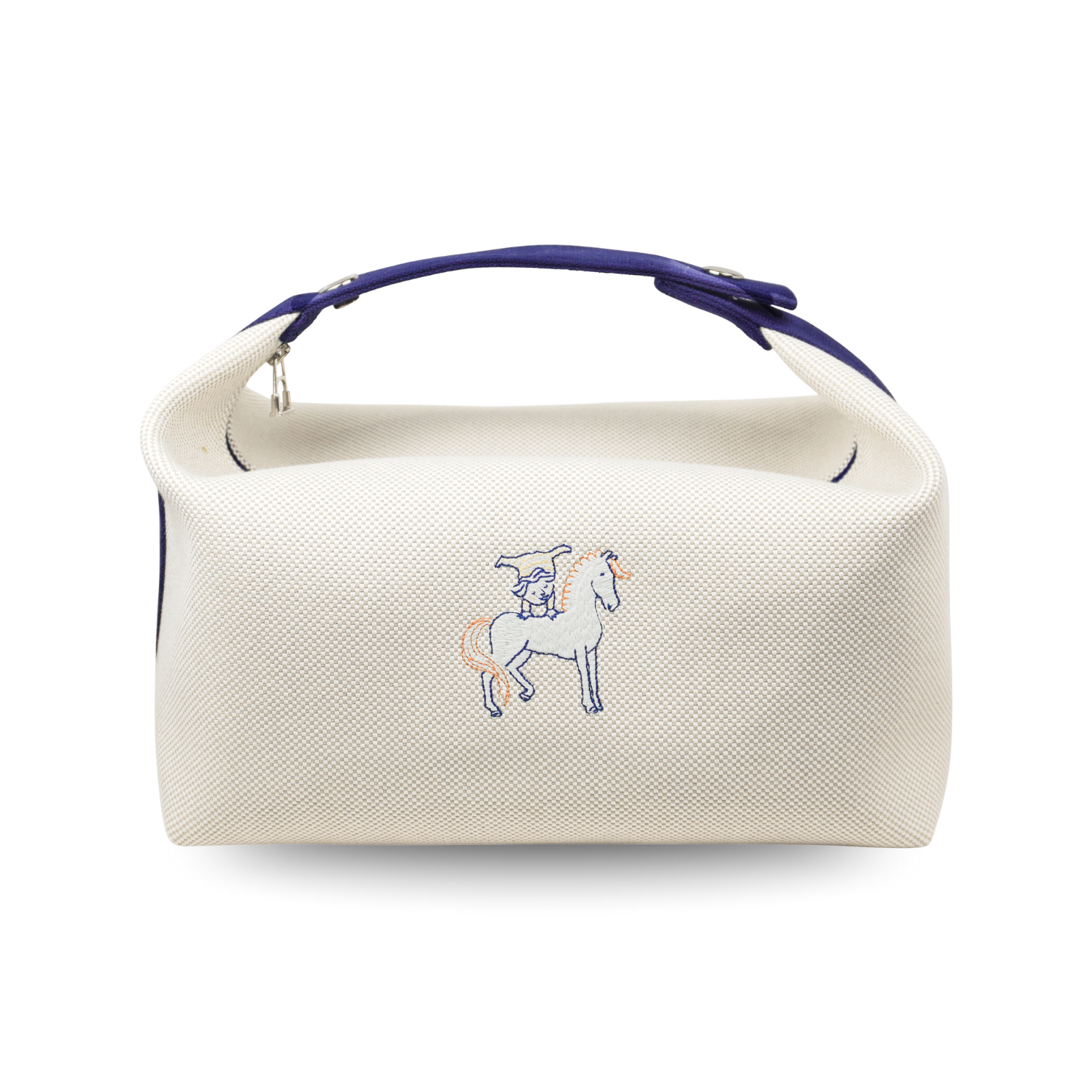 Hermès Bride-A-Brac Cabriole Case Bleu Nattier