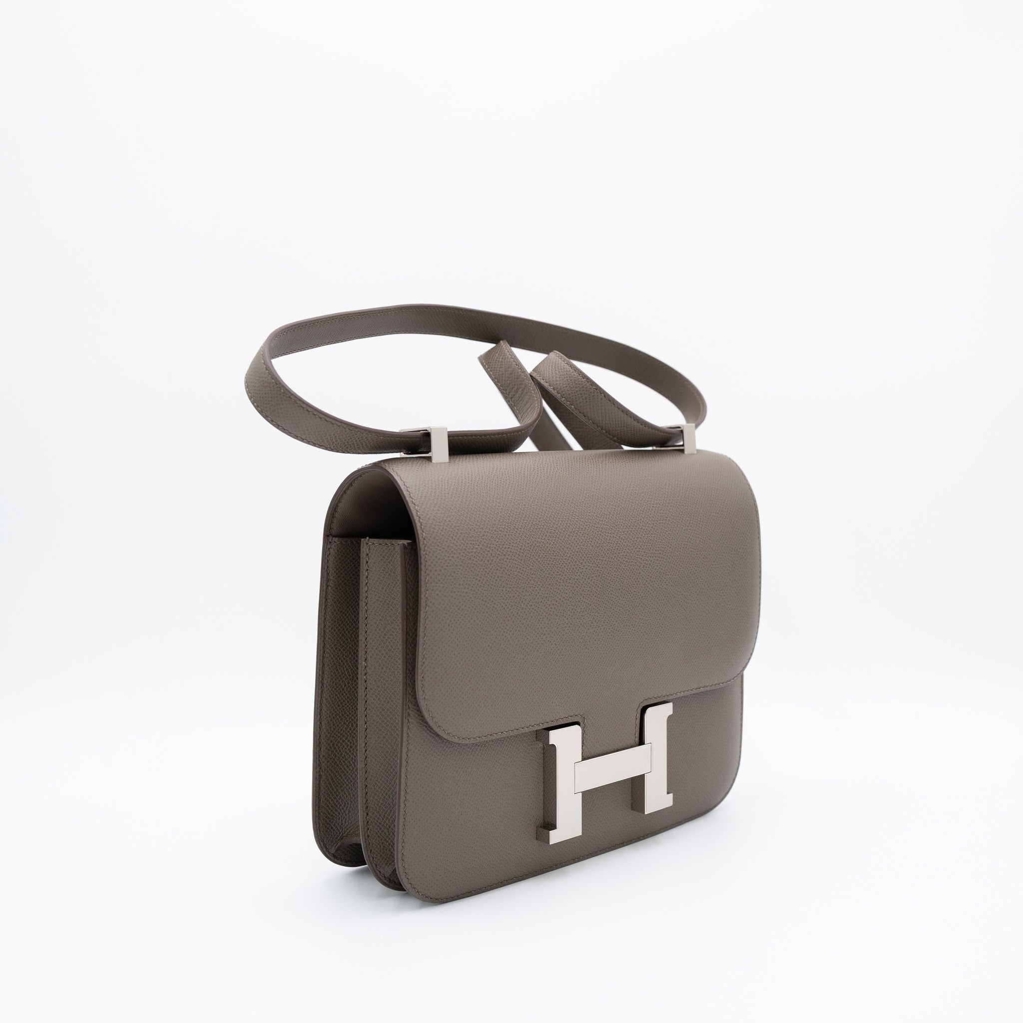 Hermès Constance 24 Etain Epsom with Palladium Hardware