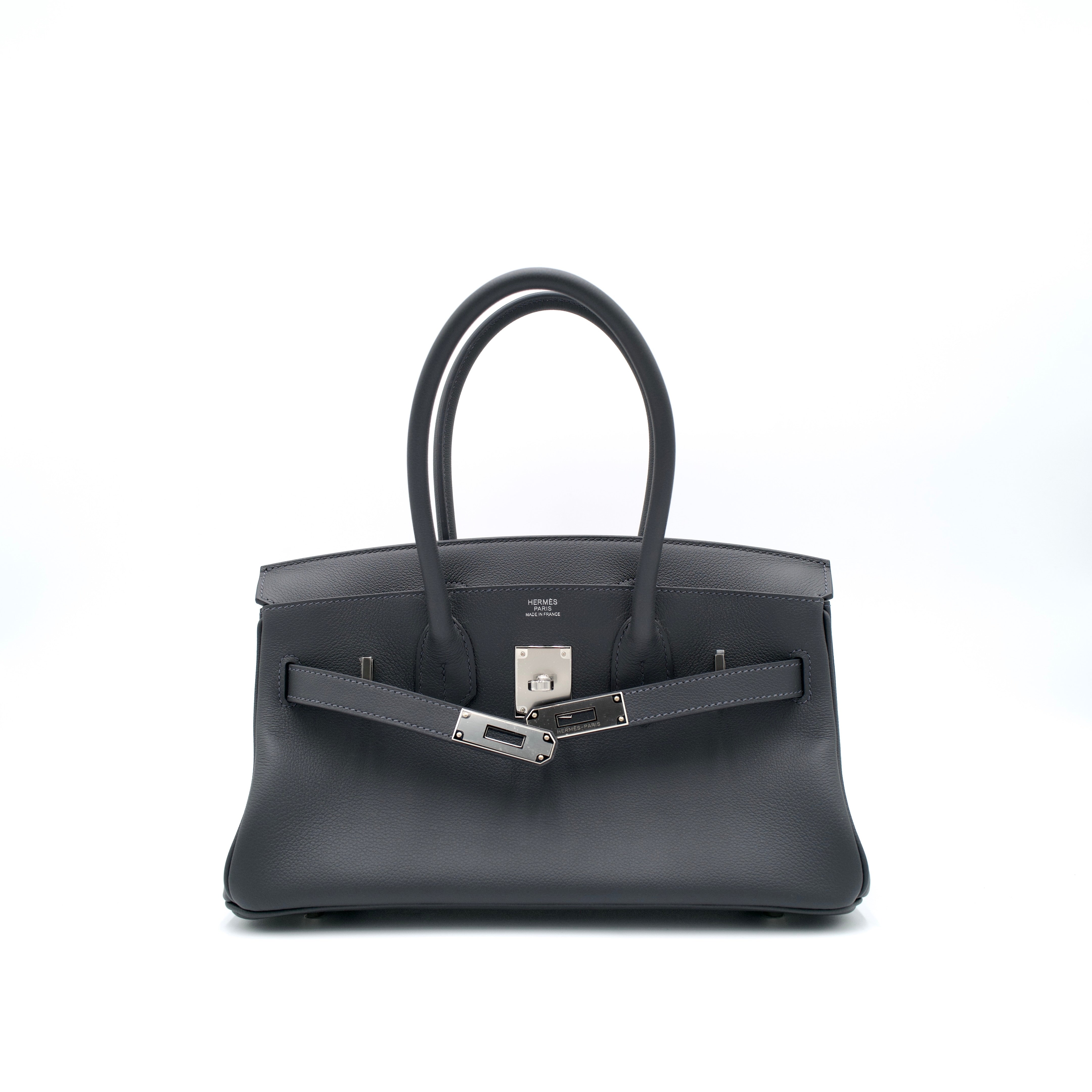 Hermès Birkin 29 Light ‘Shoulder’ Ardoise Evercolor