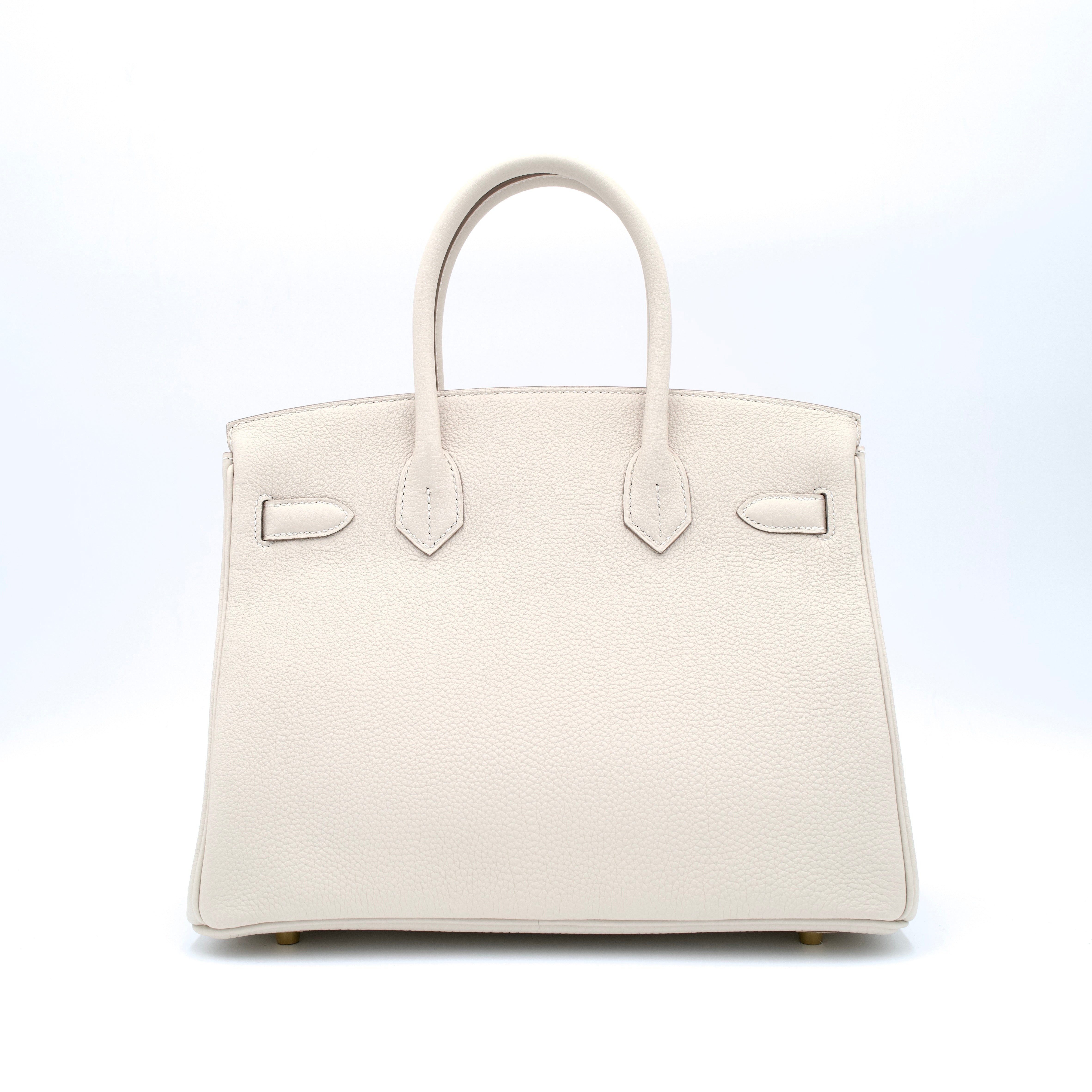 Hermès Birkin 30 Retourne Craie Togo