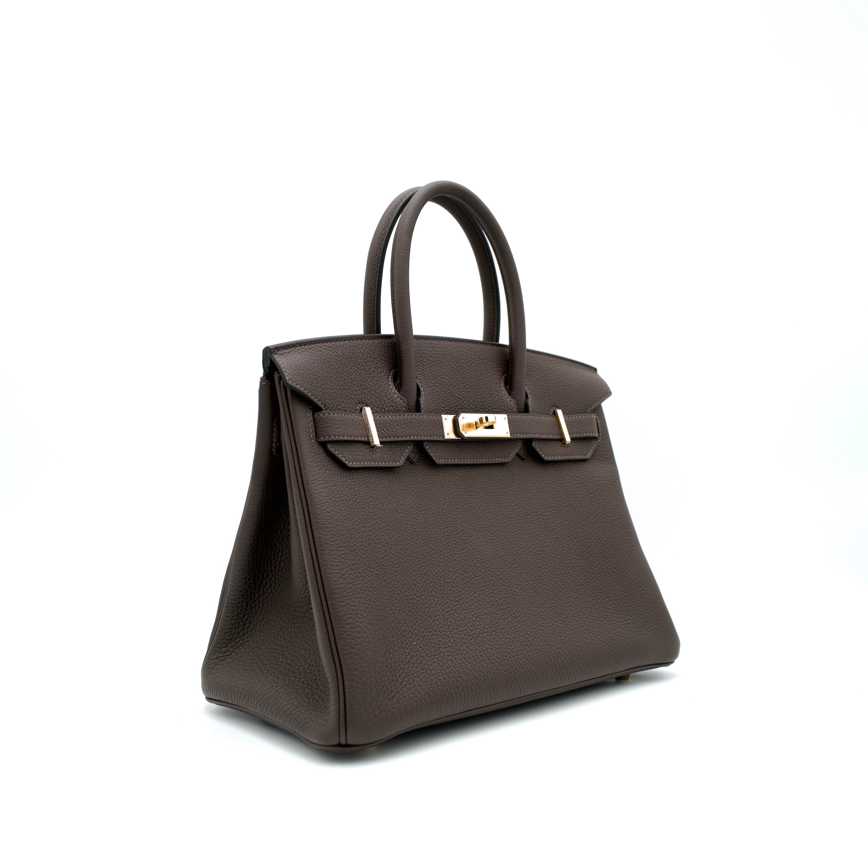 Hermès Birkin 30 Retourne Ebene Togo