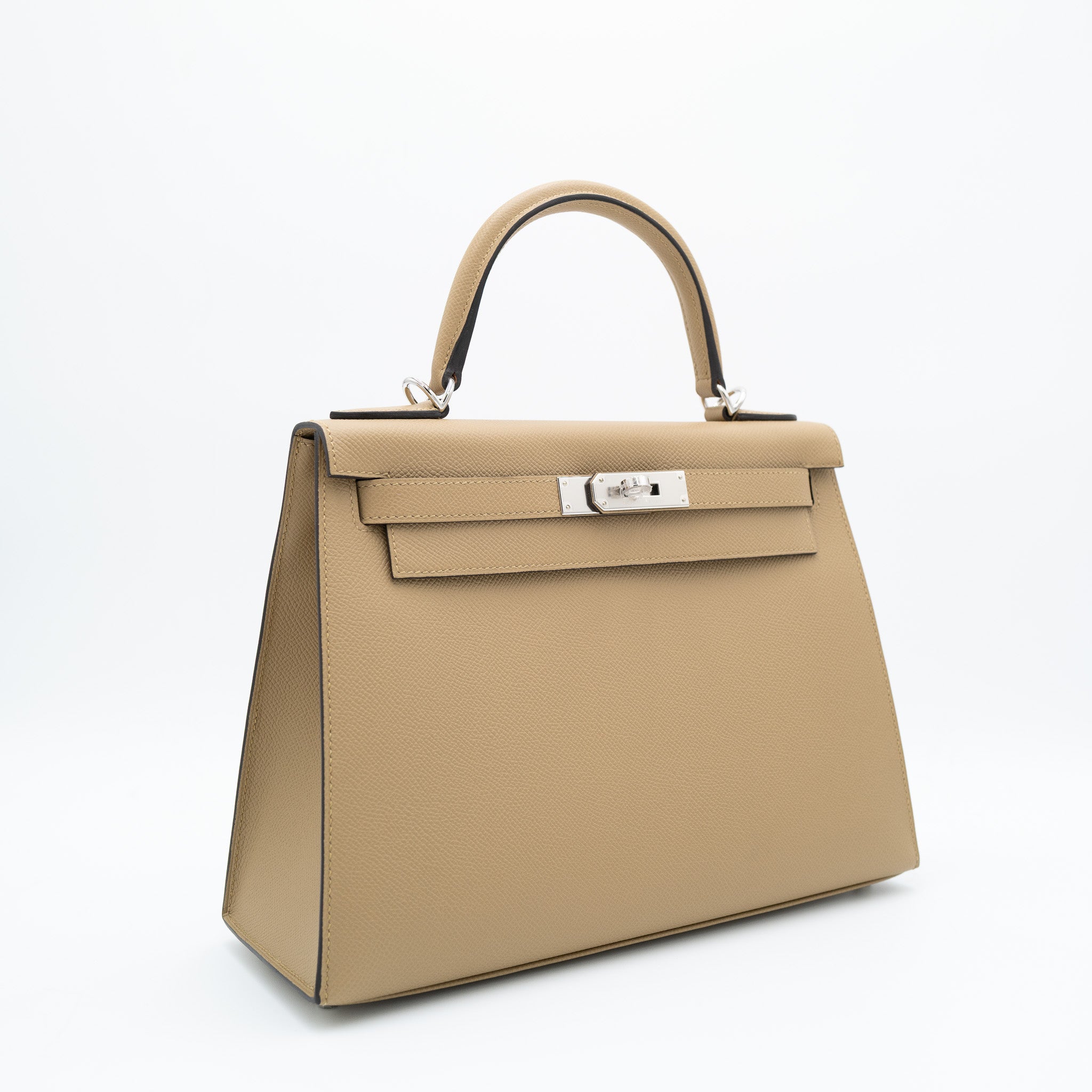 Hermès Kelly 28 Poussière Epsom with Palladium Hardware