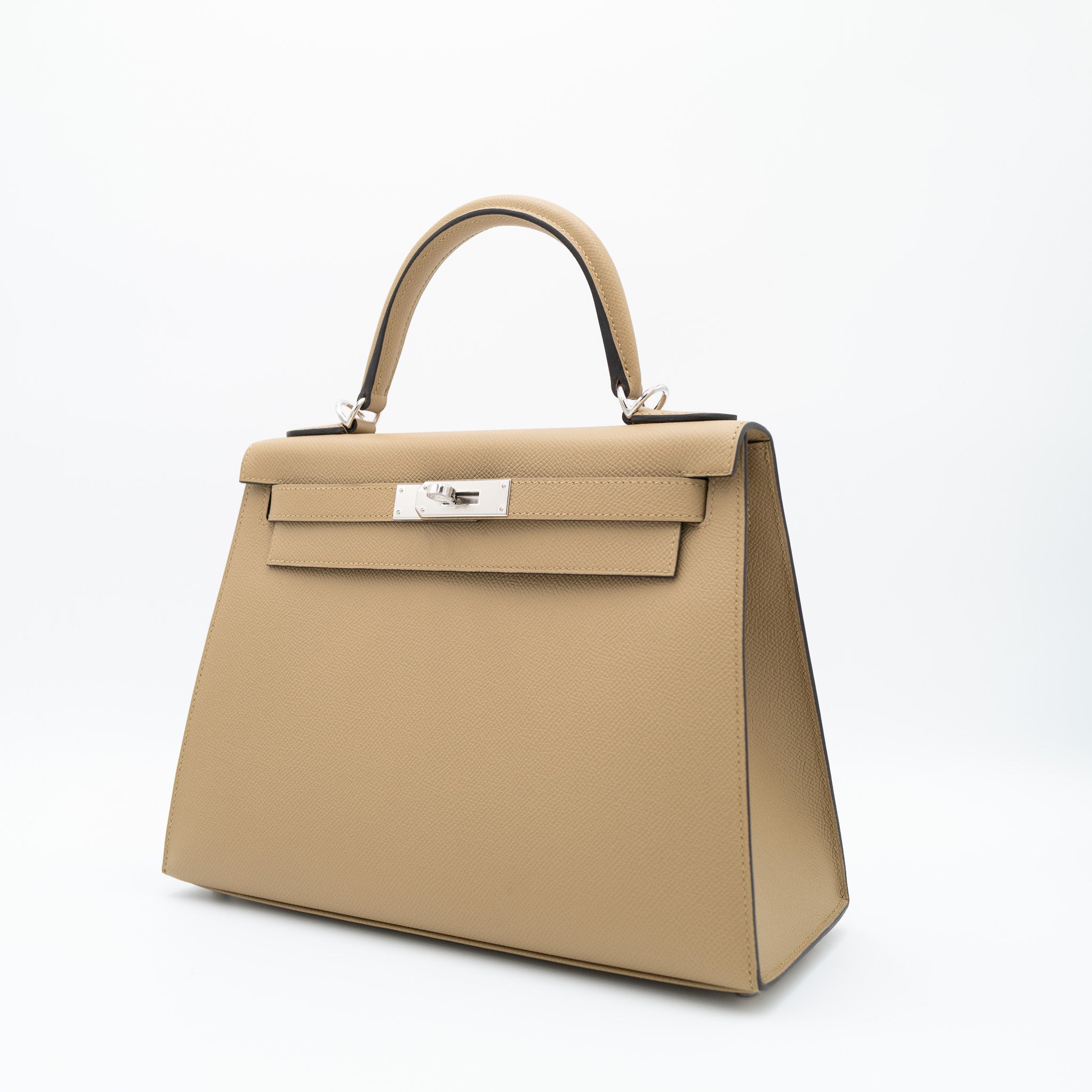 Hermès Kelly 28 Poussière Epsom with Palladium Hardware