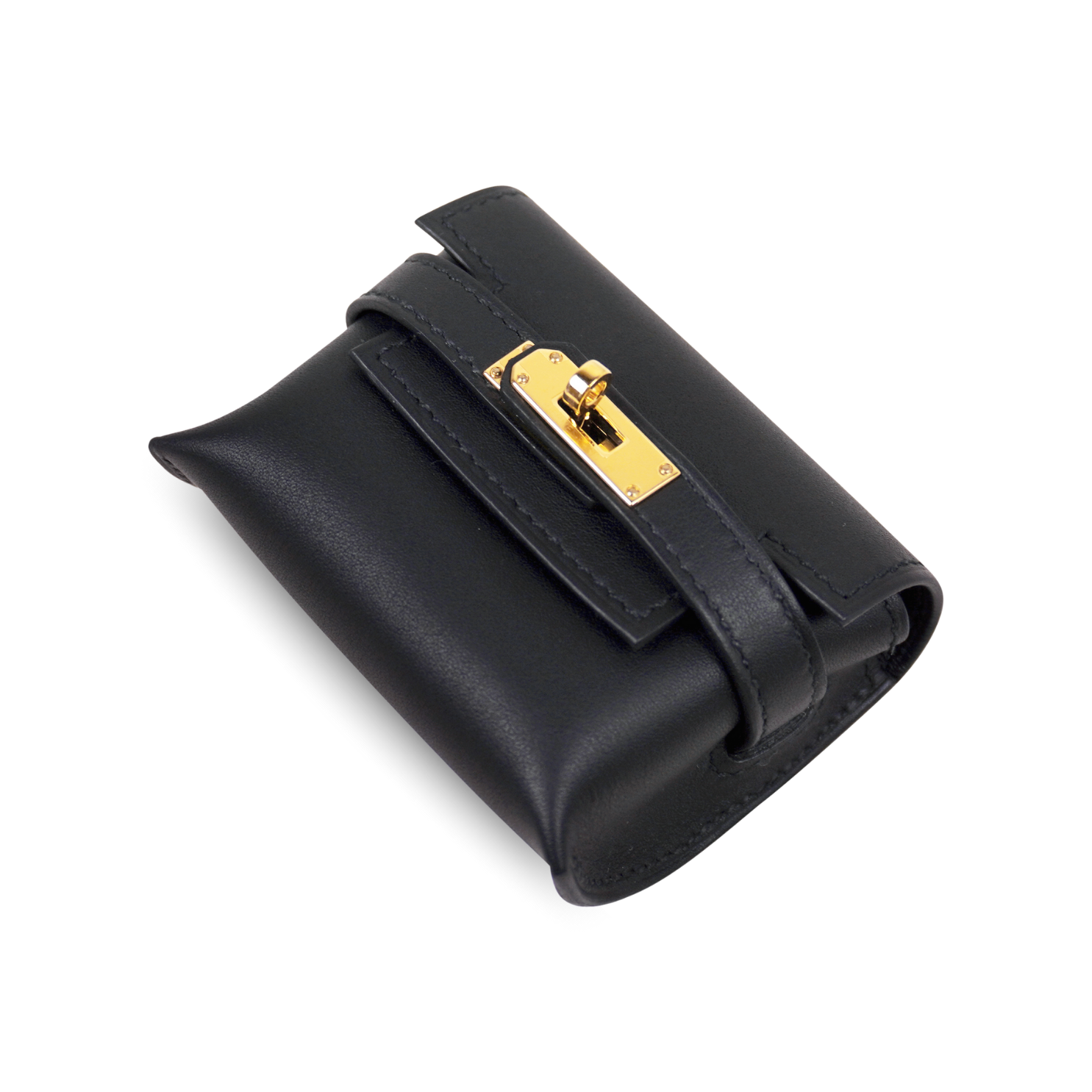 Hermès Kelly Moove Black Swift Gold