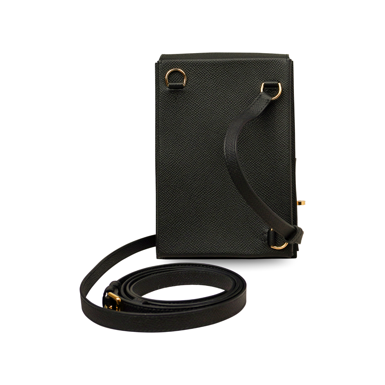 Hermès Kelly Multipocket Black Epsom Gold