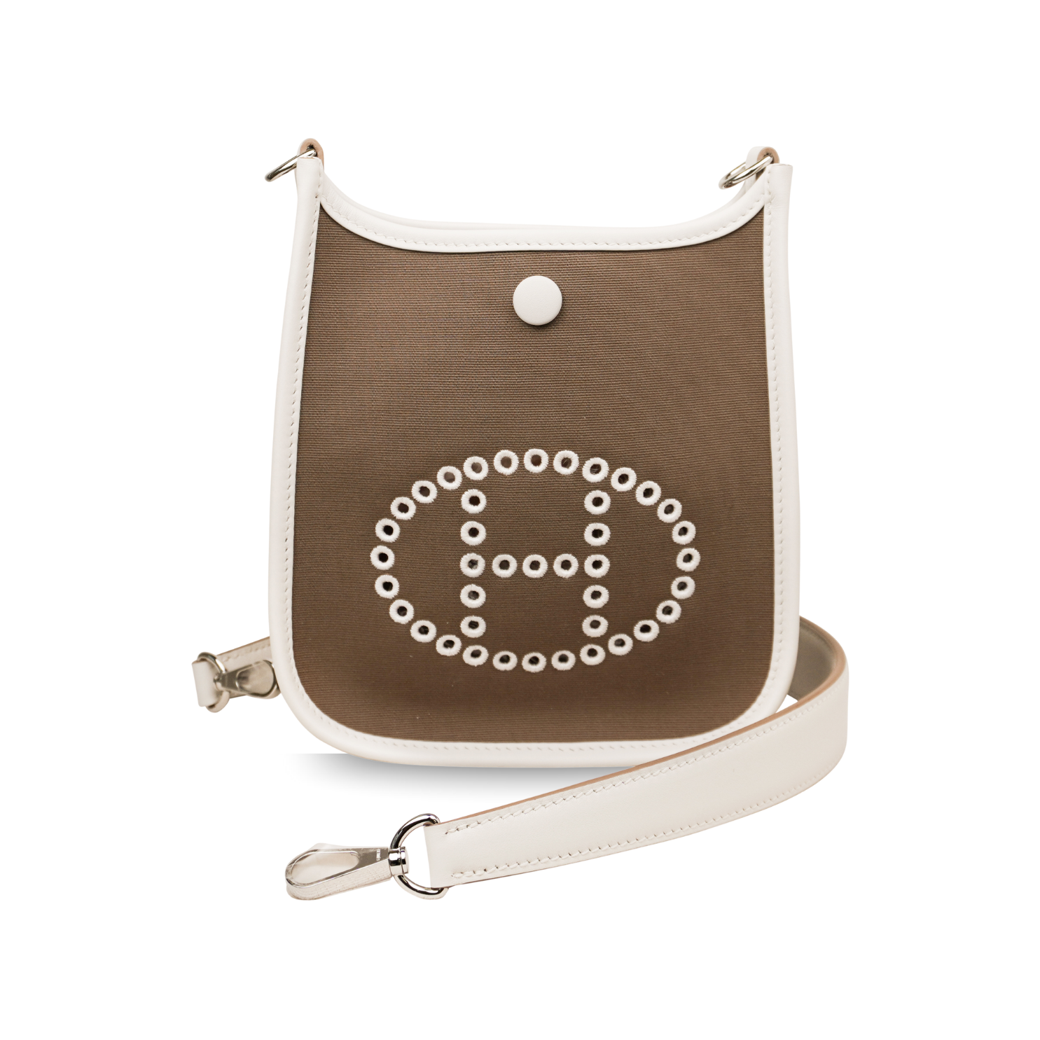 Hermès Mini Evelyne TPM Vert Mangrove Taurillon Clemence Gold