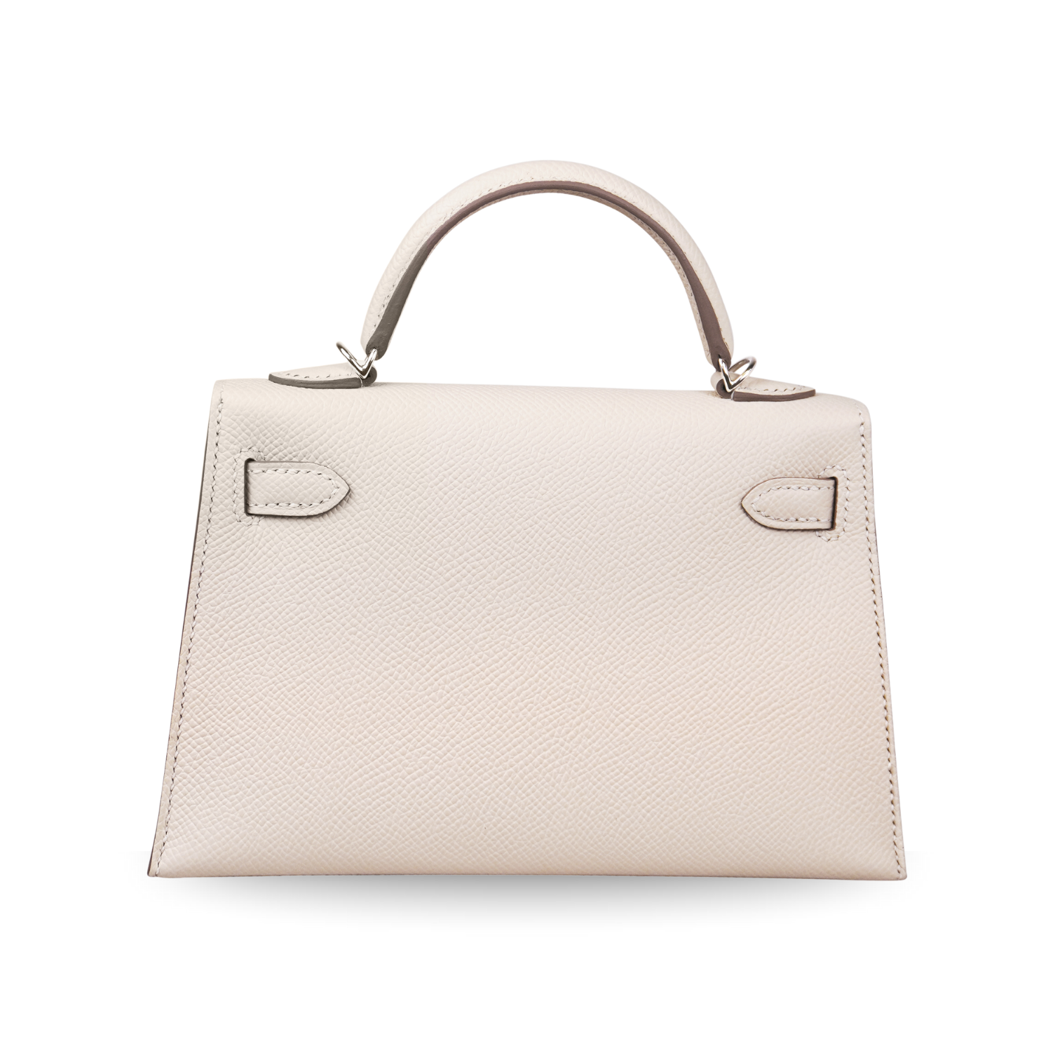 Hermès Mini Kelly II 20 Craie Epsom Electrum Hardware
