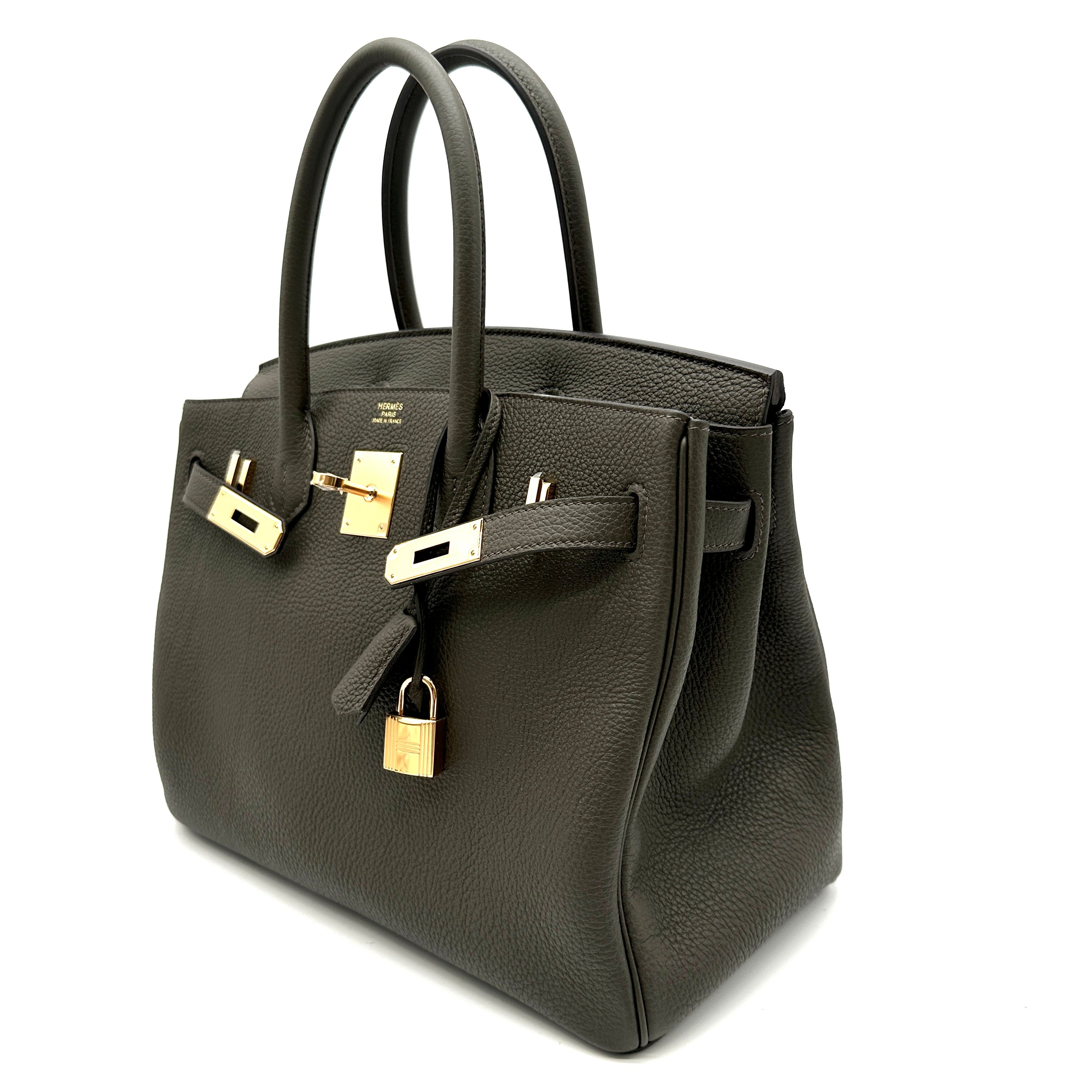 Hermès Birkin 30 Eucalyptus Togo with Gold Hardware