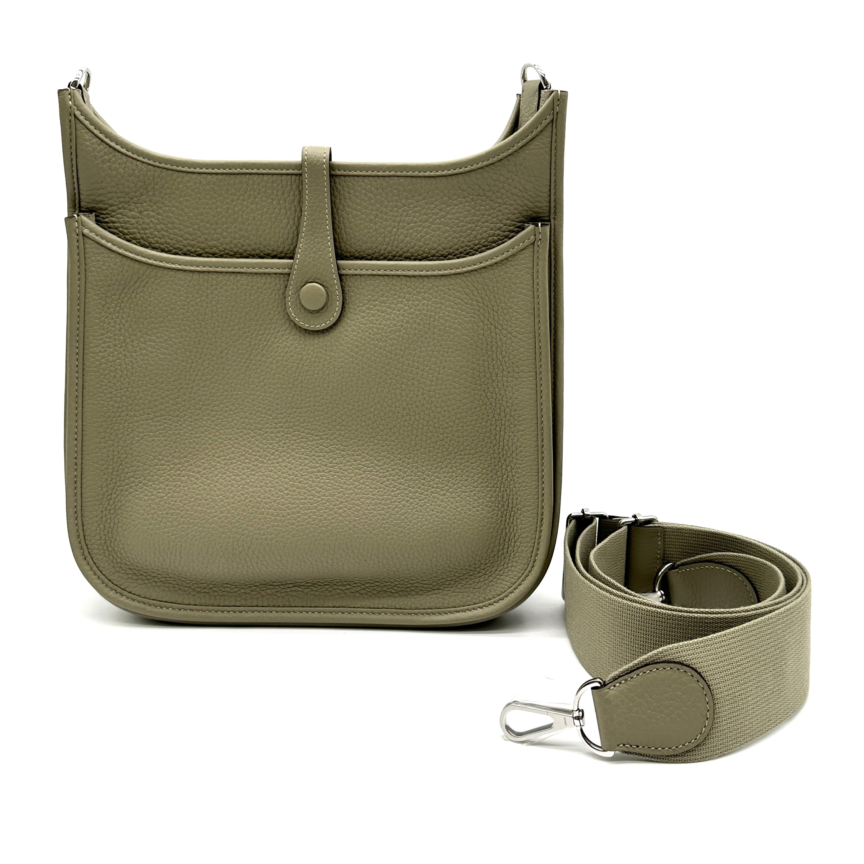 Hermès Evelyne III 29 Sauge with Palladium Hardware