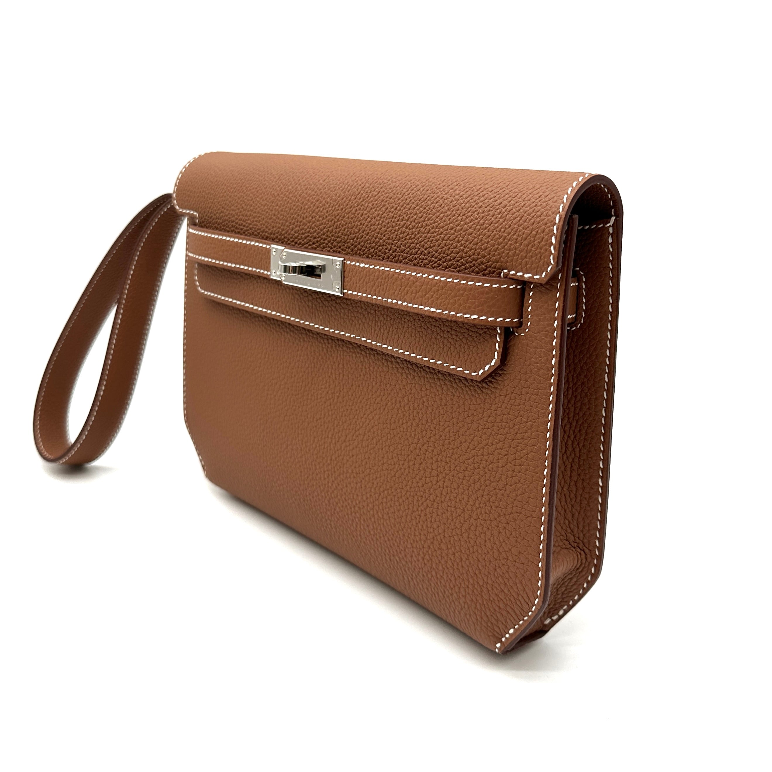 Hermès Kelly Dépêches Gold with Palladium Hardware