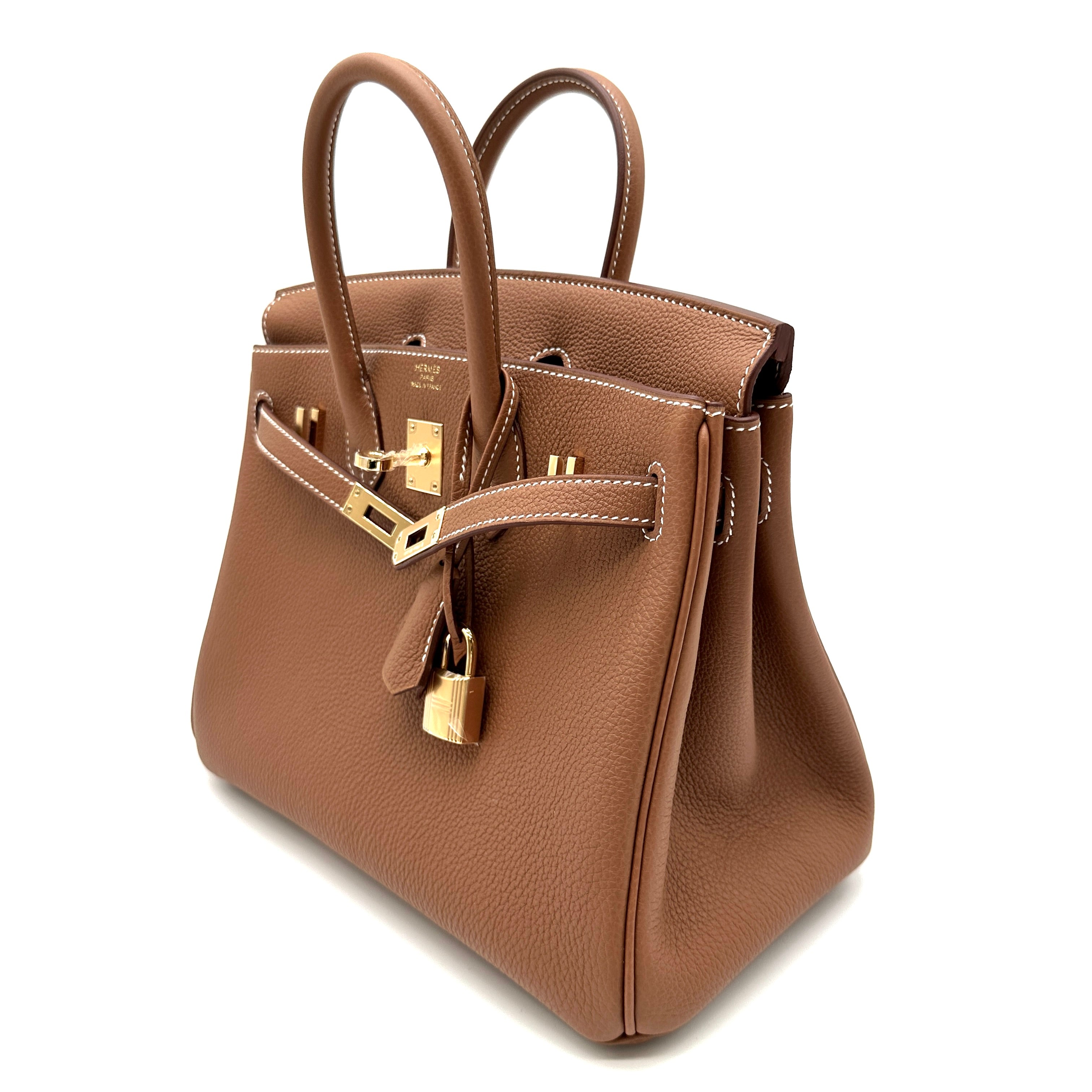 Hermès Birkin 25 Gold Togo with Gold Hardware
