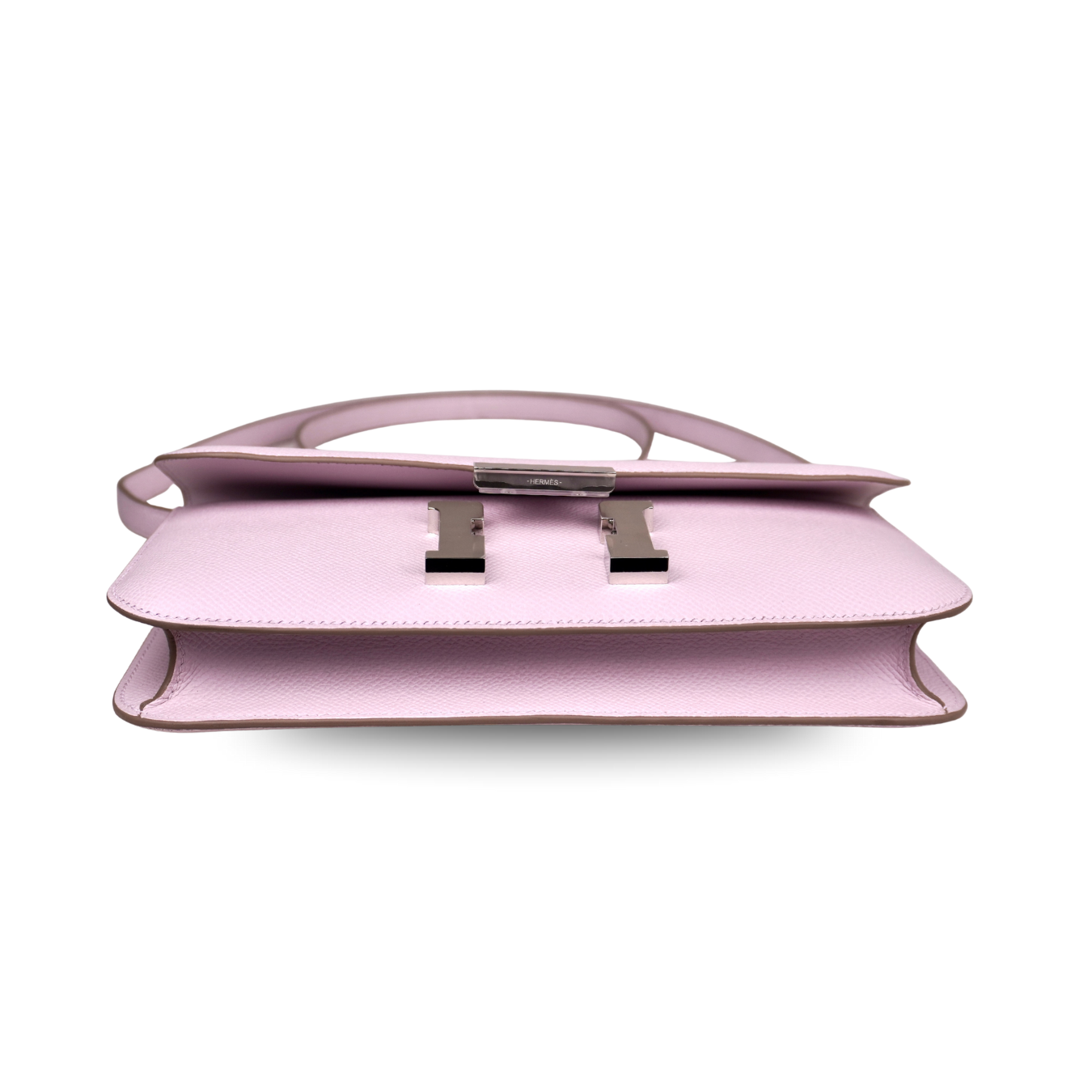 Hermès Constance Elan Mauve Pale Epsom with Palladium Hardware
