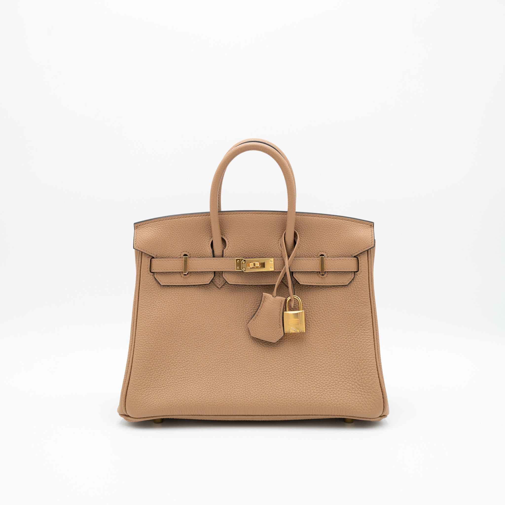 Hermès Birkin 25 Togo Chai with Gold Hardware