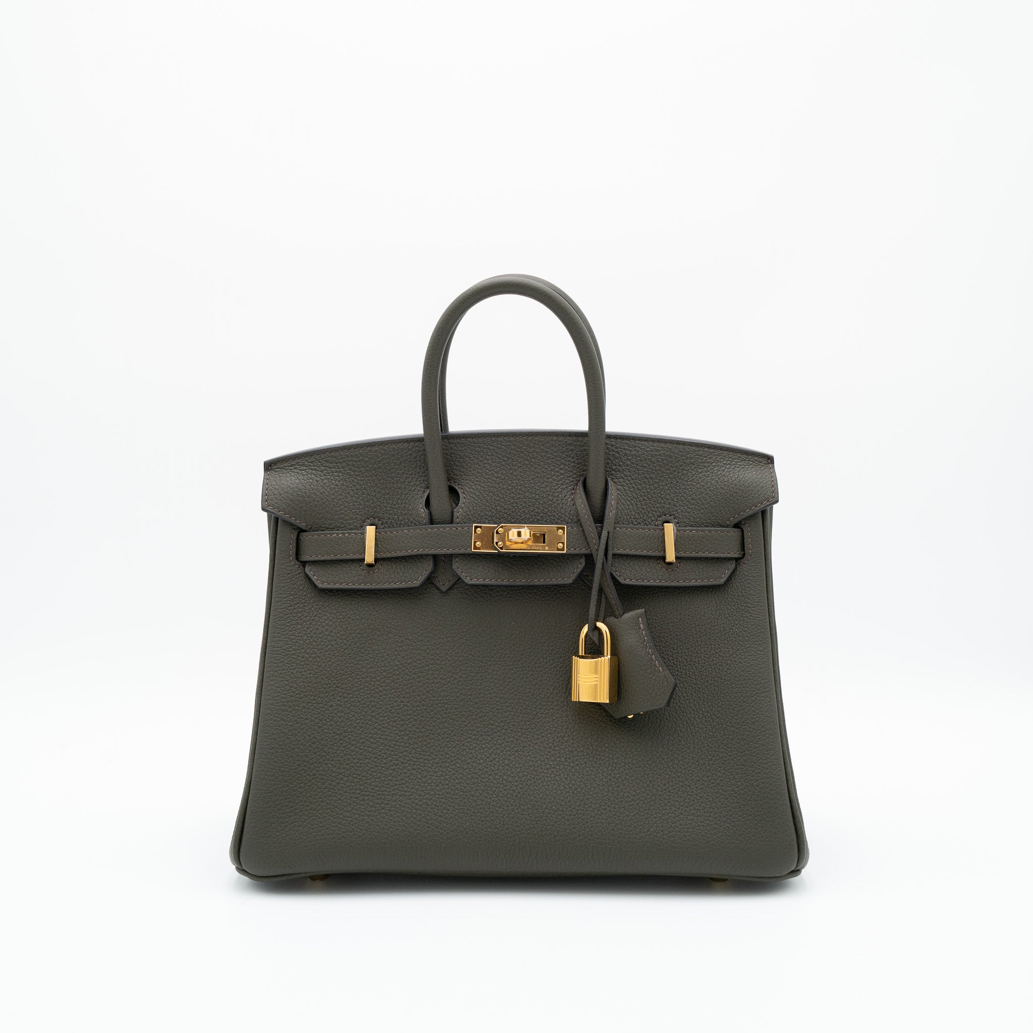 Hermès Birkin 25 Vert de Gris Togo with Gold Hardware