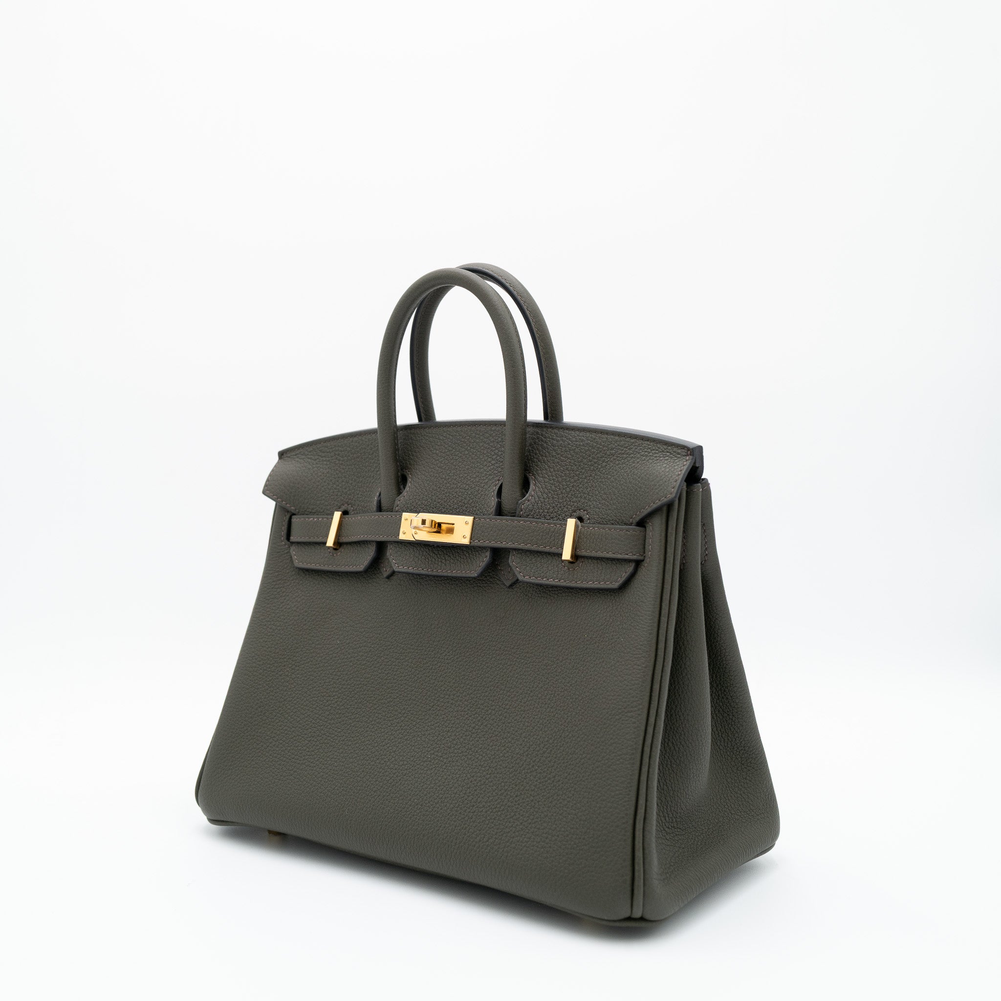 Hermès Birkin 25 Vert de Gris Togo with Gold Hardware