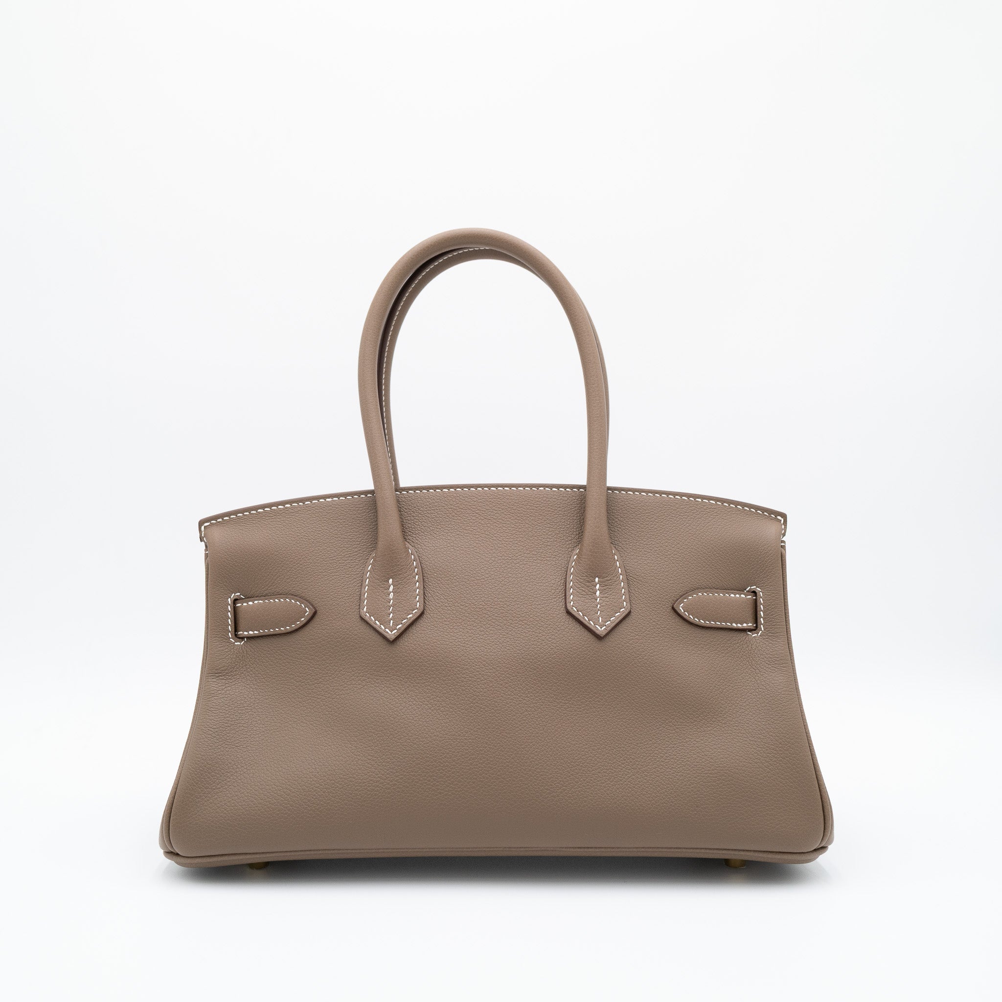 Authentic Hermès Birkin 29 Retourne Etoupe Evercolor Gold Hardware