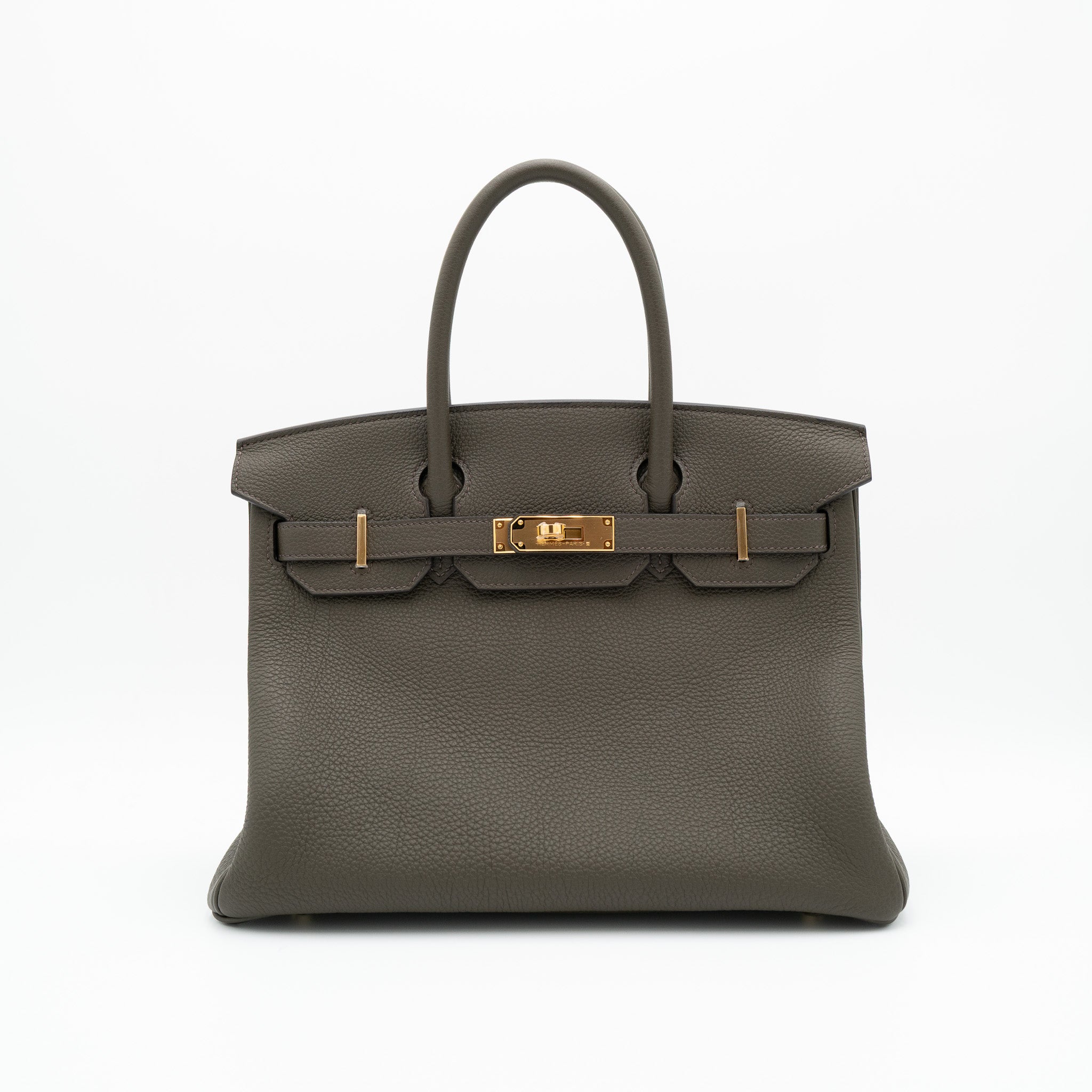 Hermès Birkin 30 Togo Eucalyptus with Gold Hardware