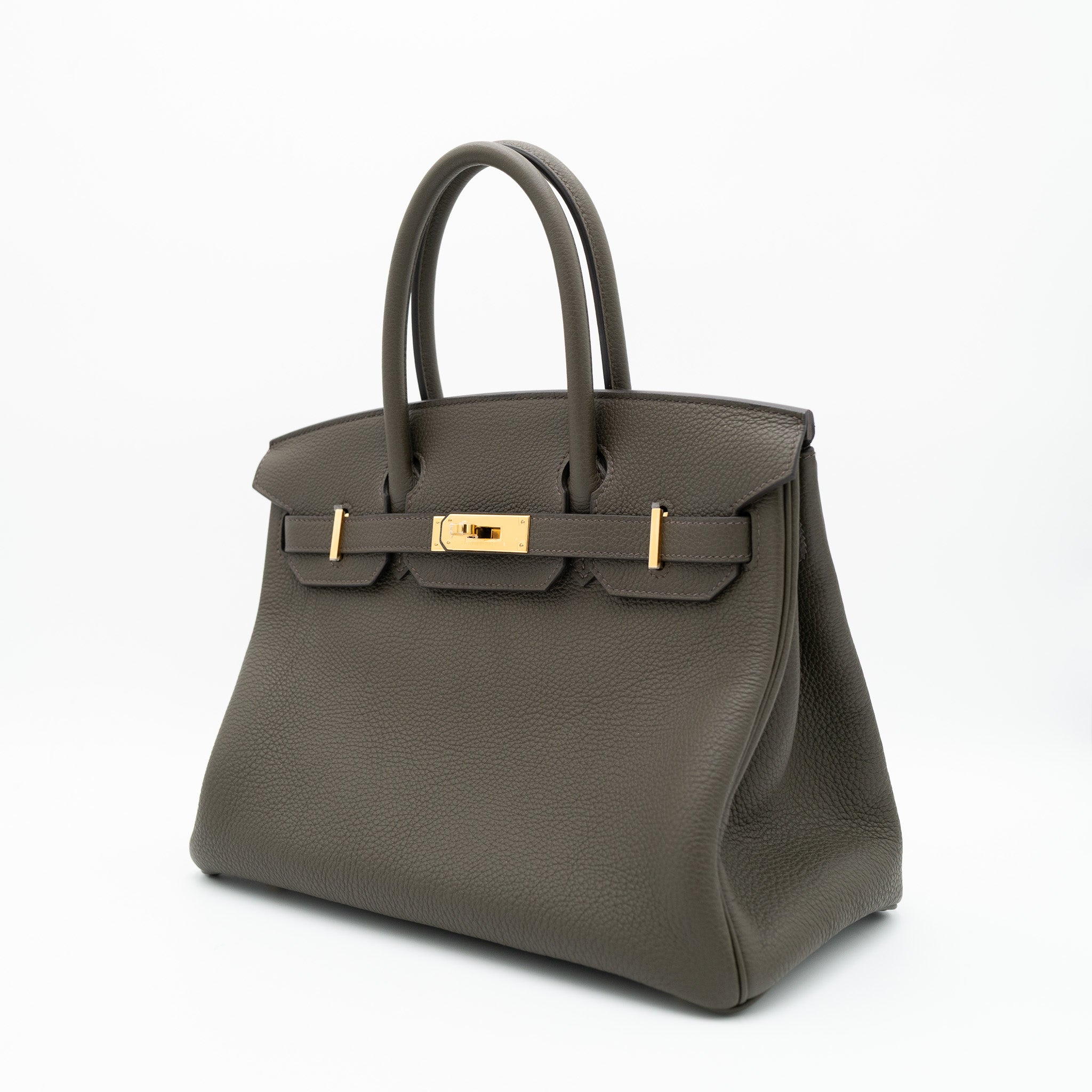 Hermès Birkin 30 Togo Eucalyptus with Gold Hardware