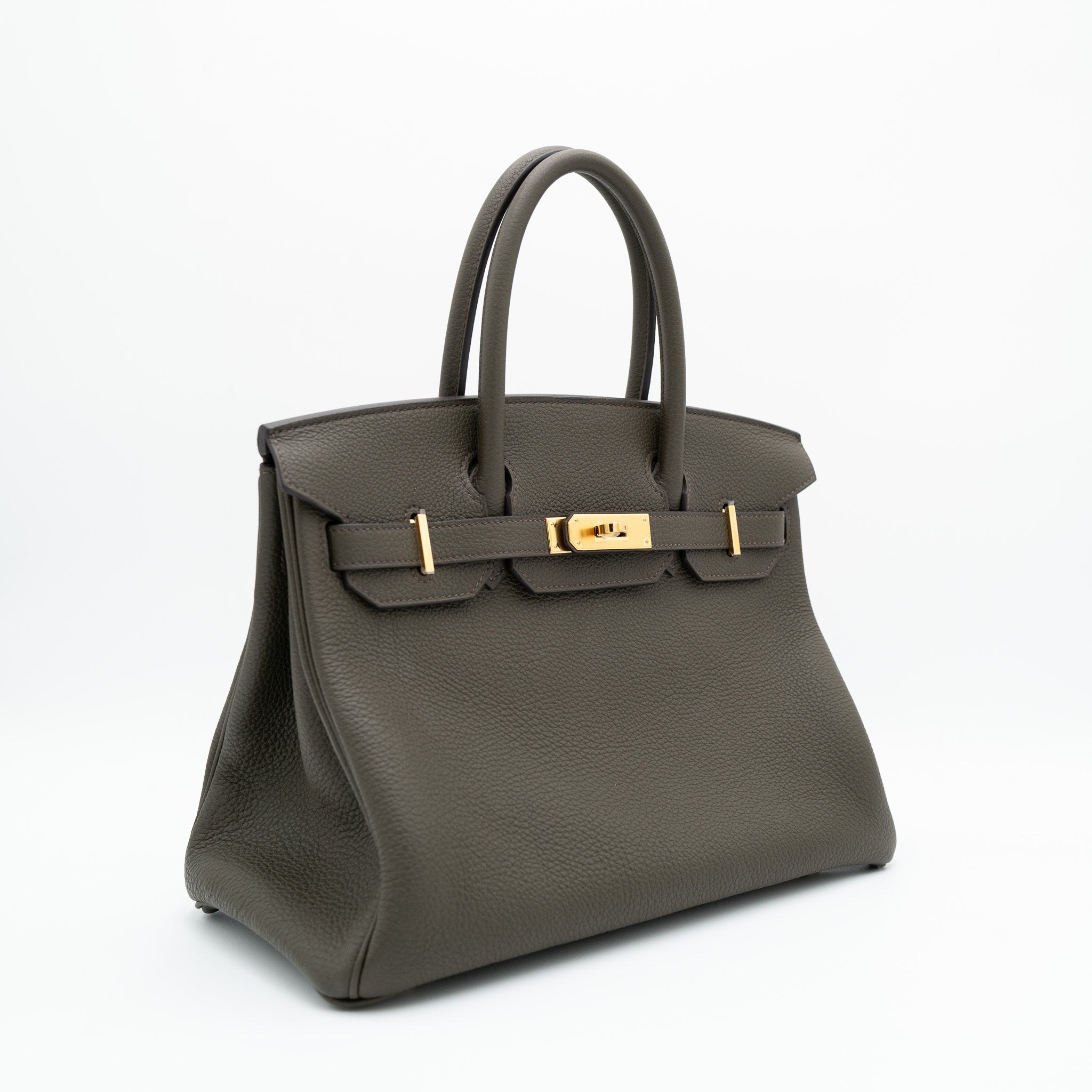 Hermès Birkin 30 Togo Eucalyptus with Gold Hardware