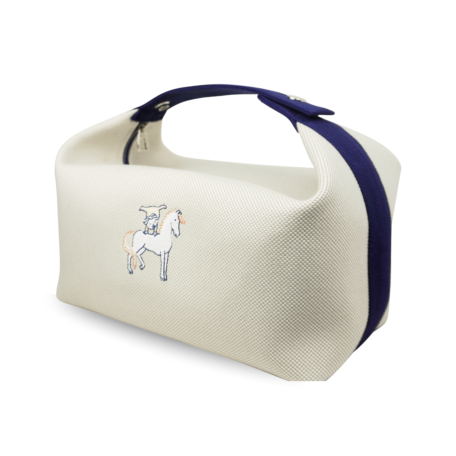 Hermès Bride-A-Brac Cabriole Case Bleu Nattier