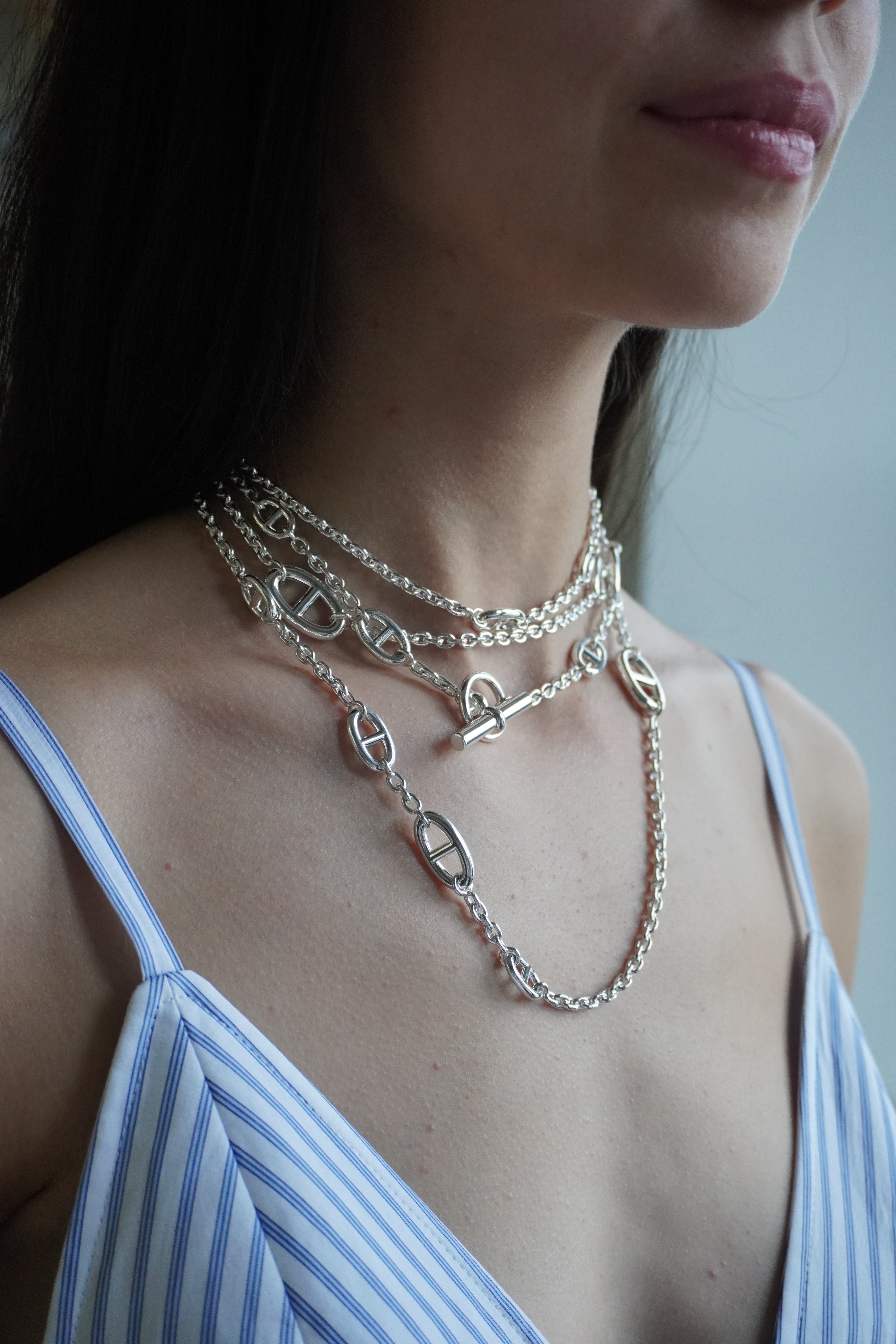 Hermès Farandole Necklace in Sterling Silver