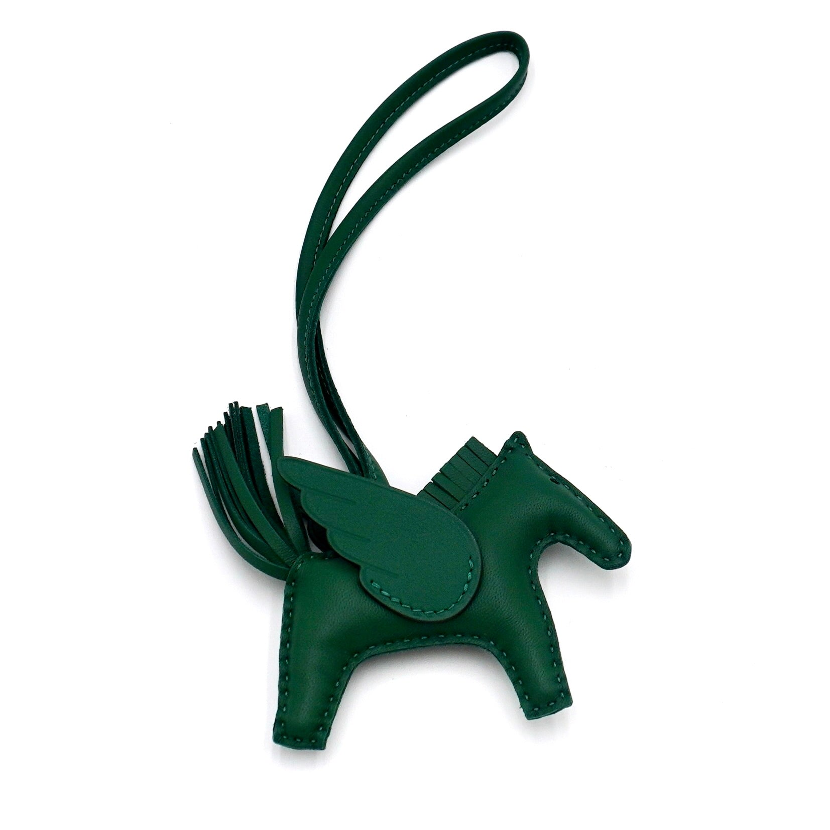 Hermès Rodeo Pegase PM Charm Vert Moyen