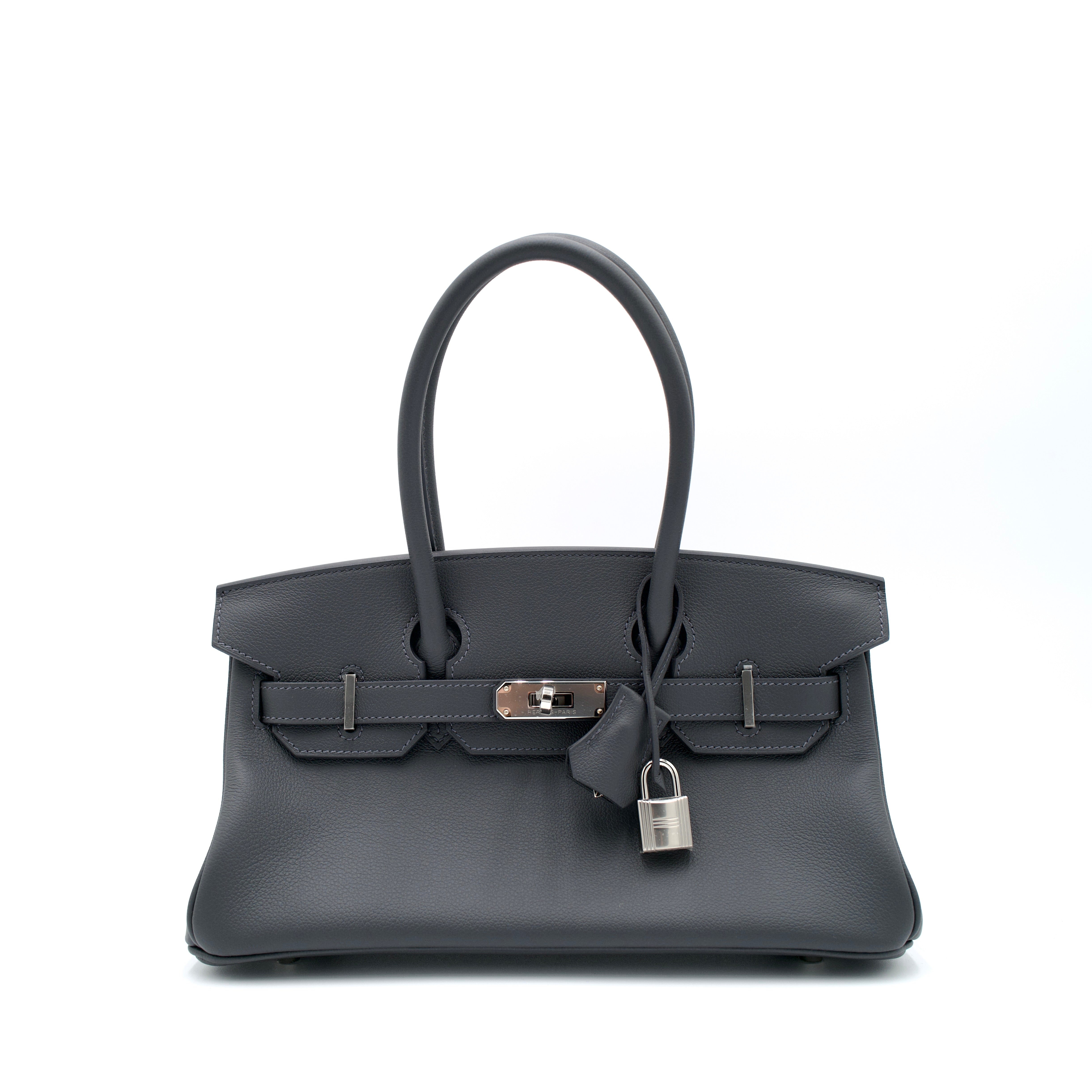 Hermès Birkin 29 Light ‘Shoulder’ Ardoise Evercolor