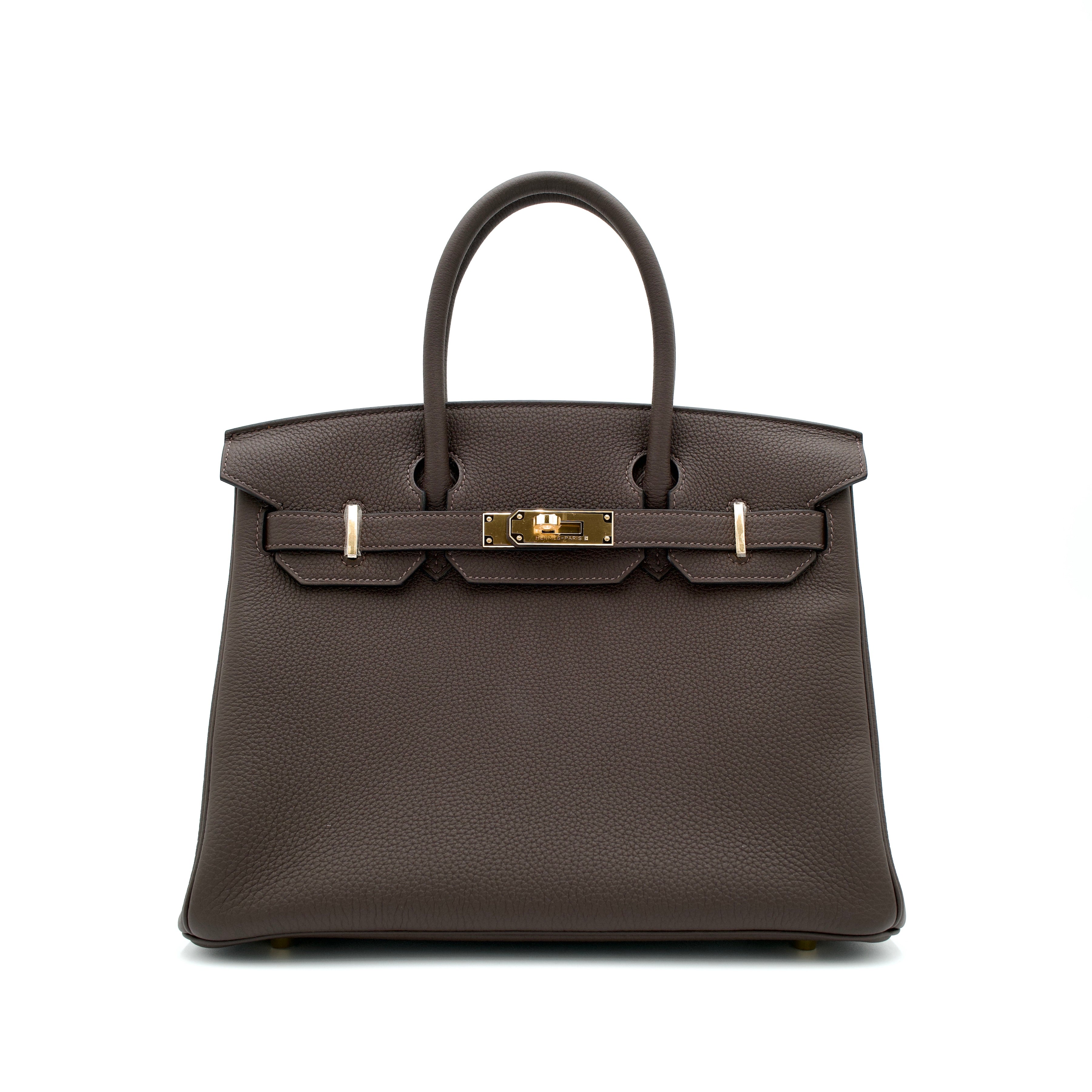 Hermès Birkin 30 Retourne Ebene Togo