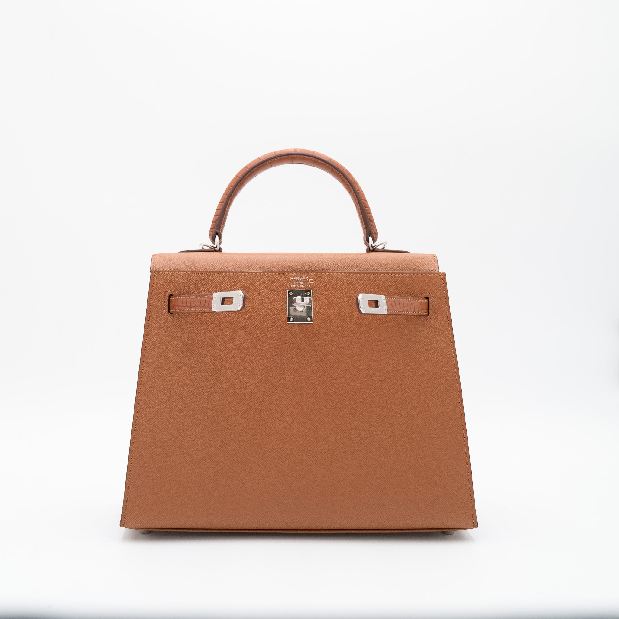 Hermès Kelly 25 Touch Sellier in Gold with Palladium Hardware