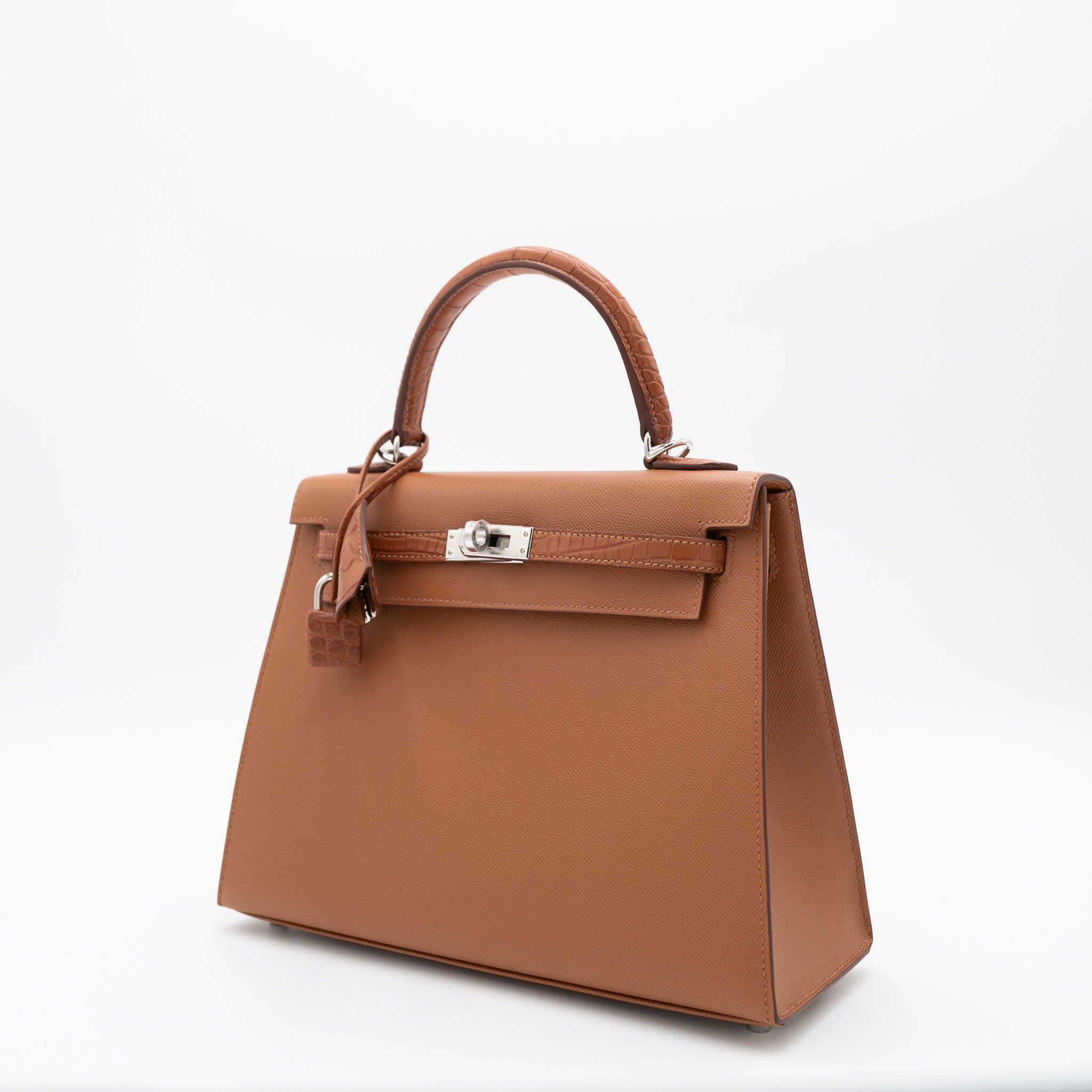 Hermès Kelly 25 Touch Sellier in Gold with Palladium Hardware