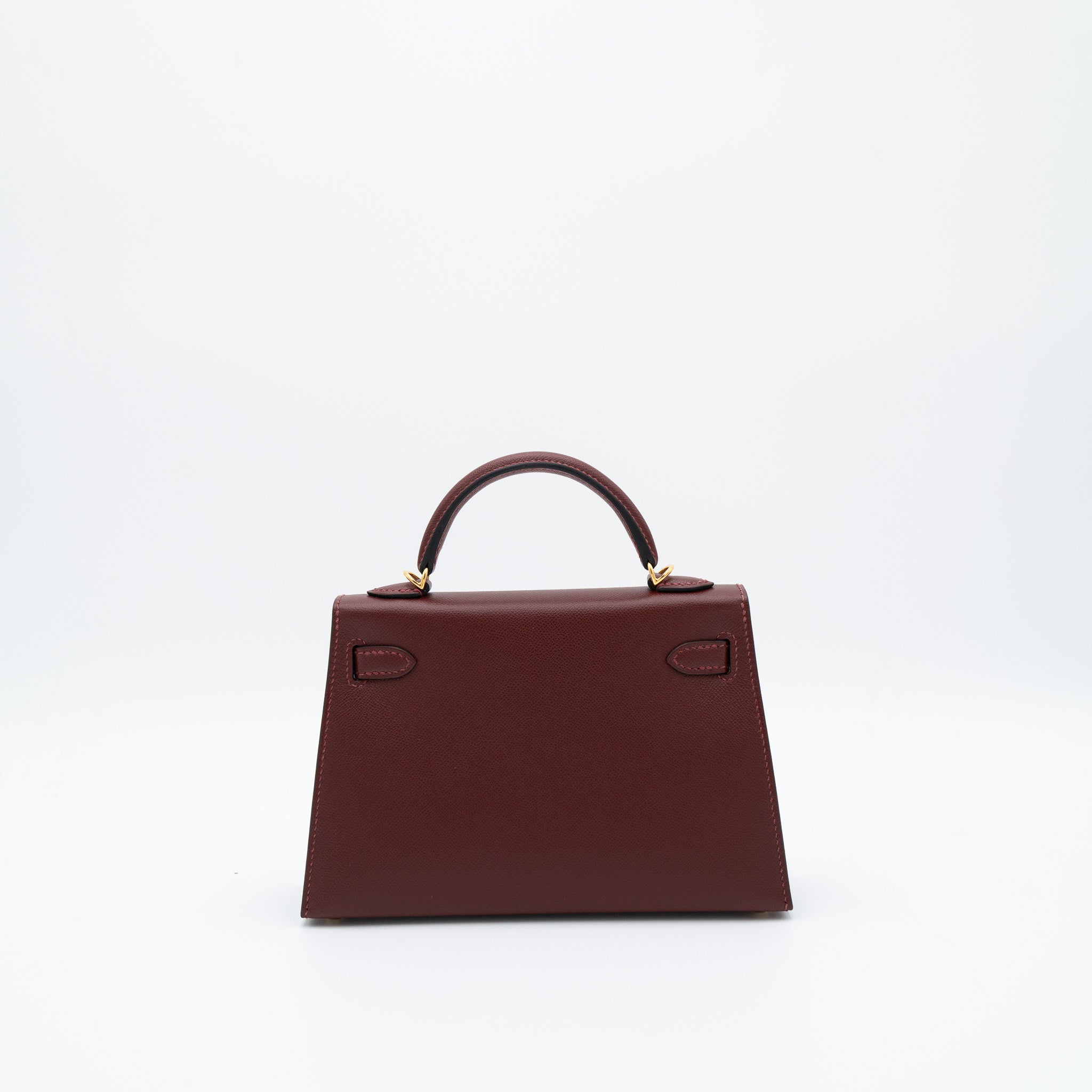 Hermès Kelly 20 Sellier in Rouge H Madame with Gold Hardware