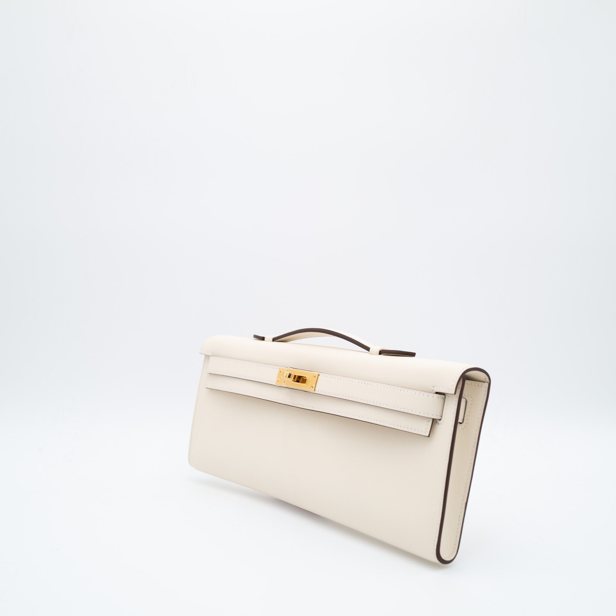 Hermès Kelly Cut Nata Swift with Gold Hardware