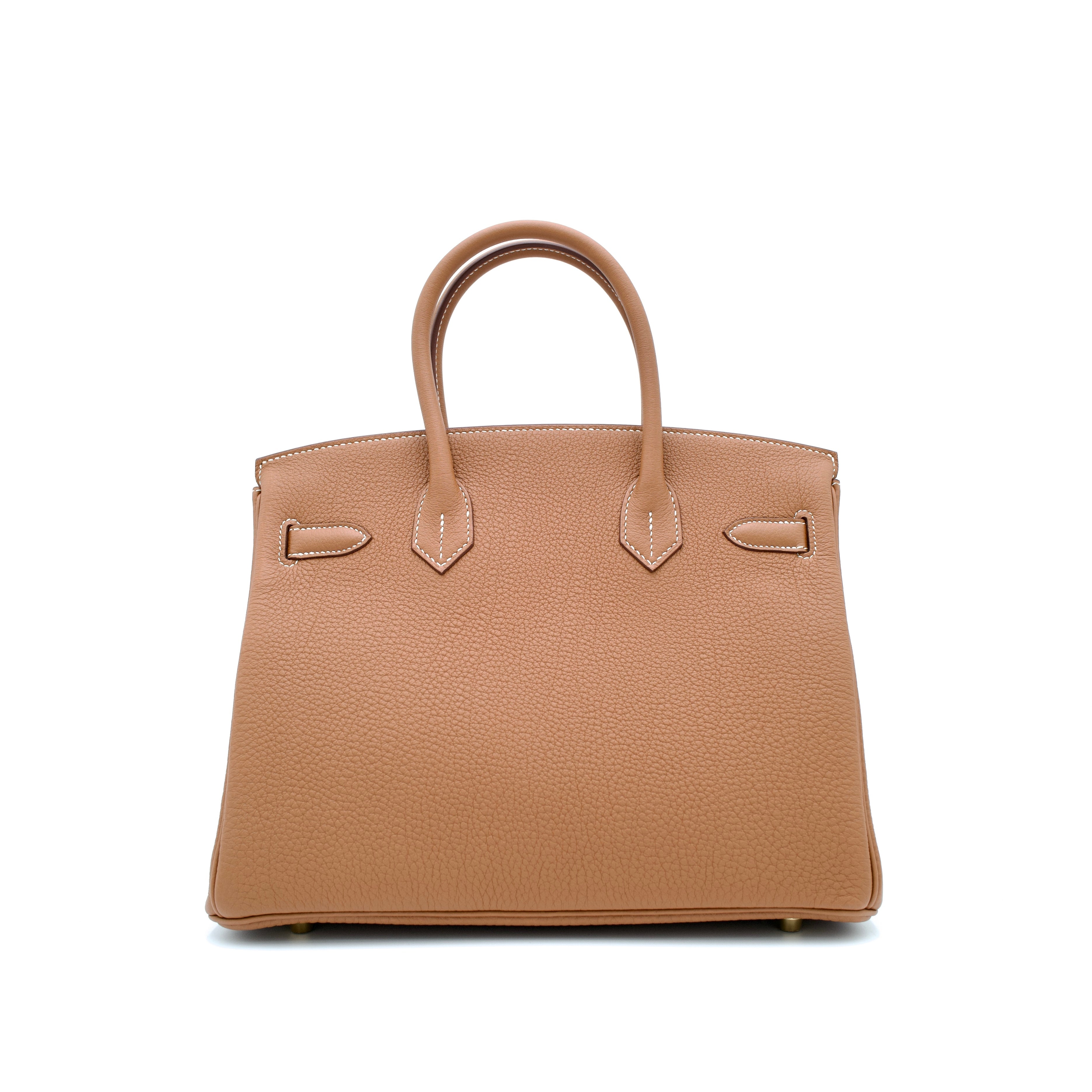 Hermès Birkin 30 Retourne in Gold Togo with Gold Hardware