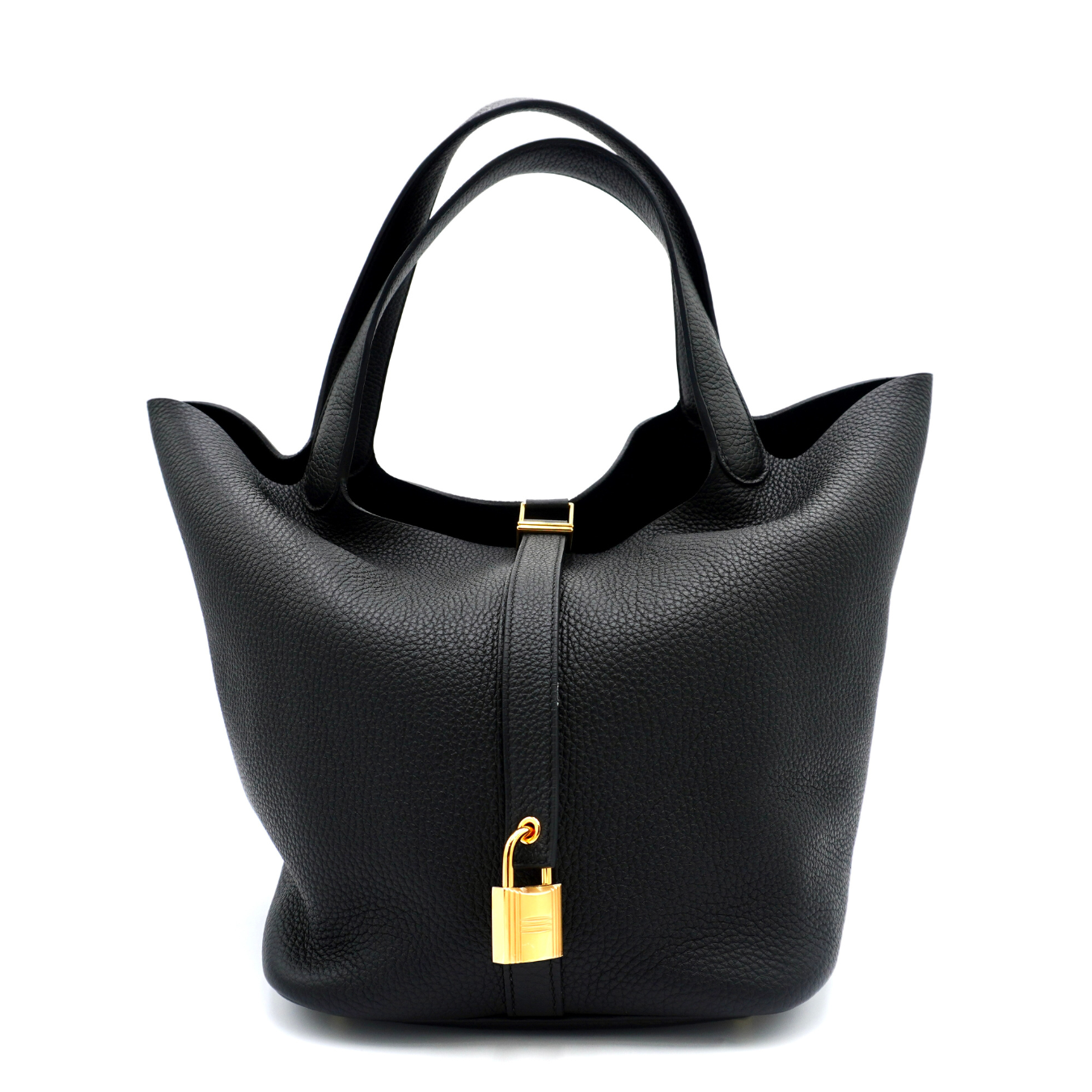 Hermès Picotin 26 Black Taurillon Clemence