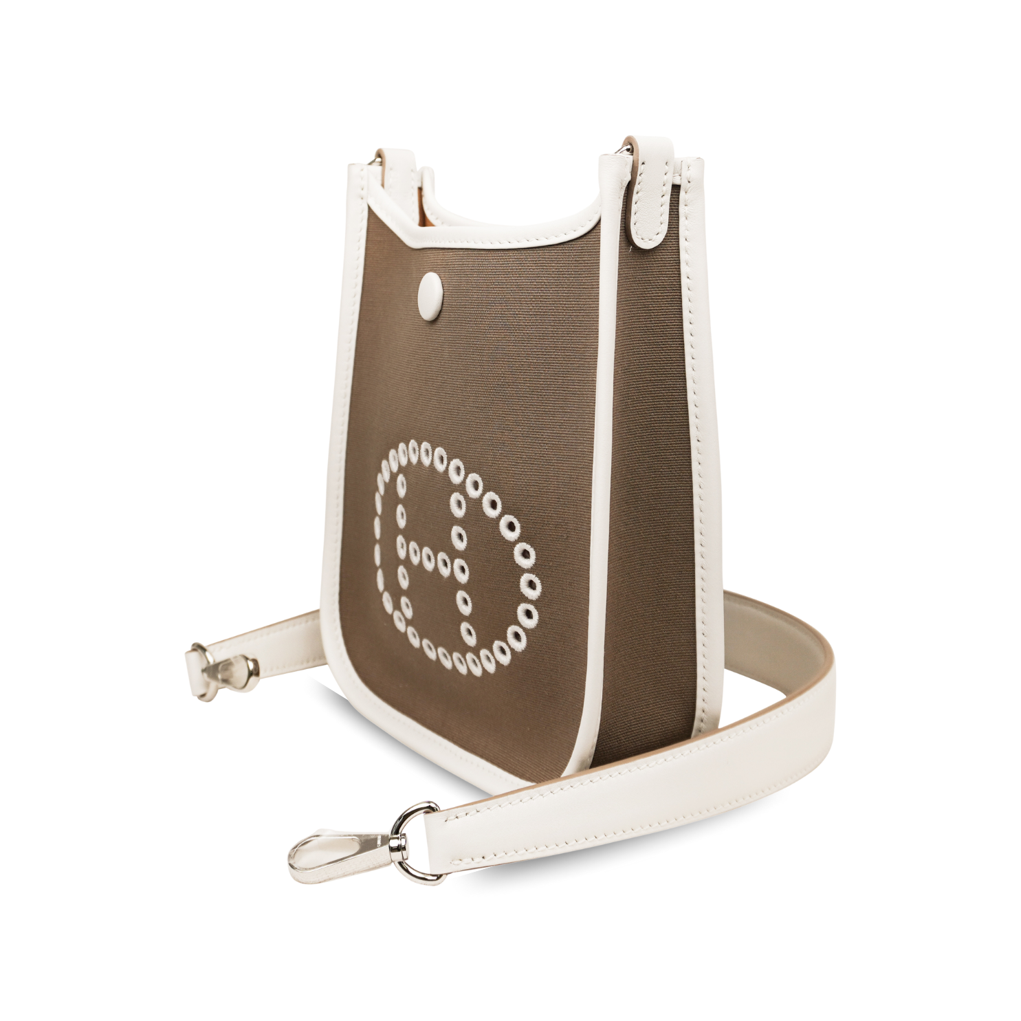 Hermès Mini Evelyne TPM Vert Mangrove Taurillon Clemence Gold