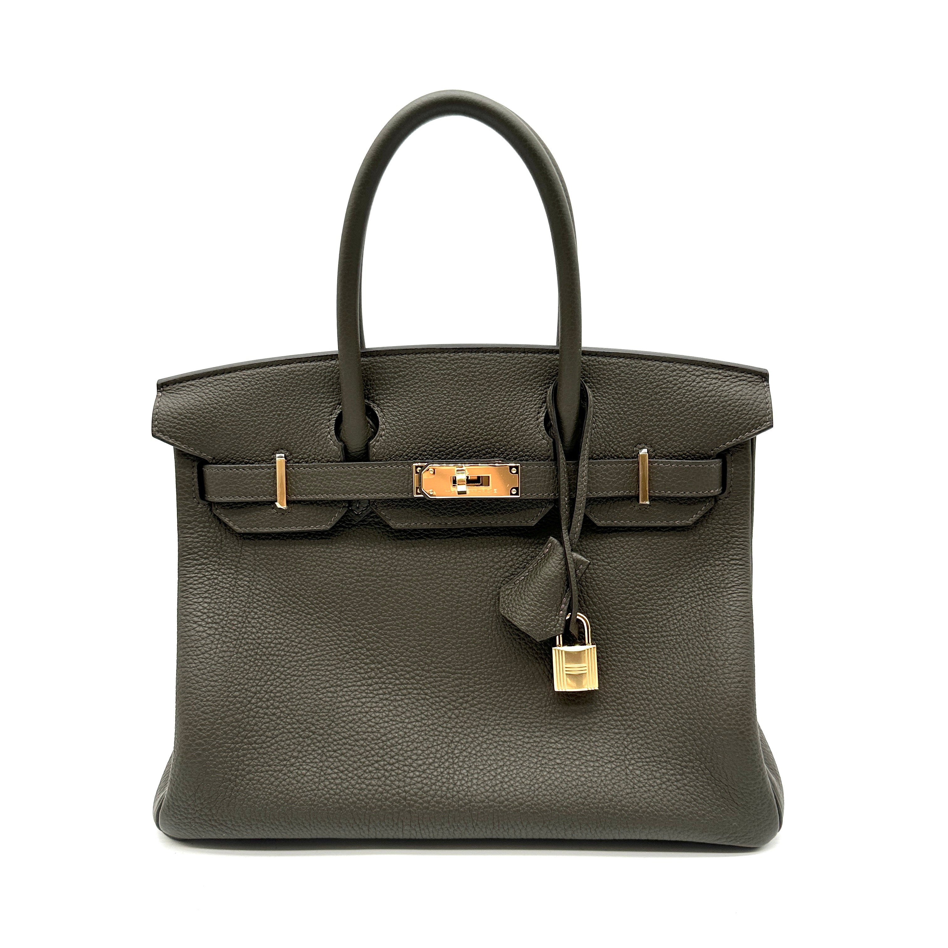 Hermès Birkin 30 Eucalyptus Togo with Gold Hardware